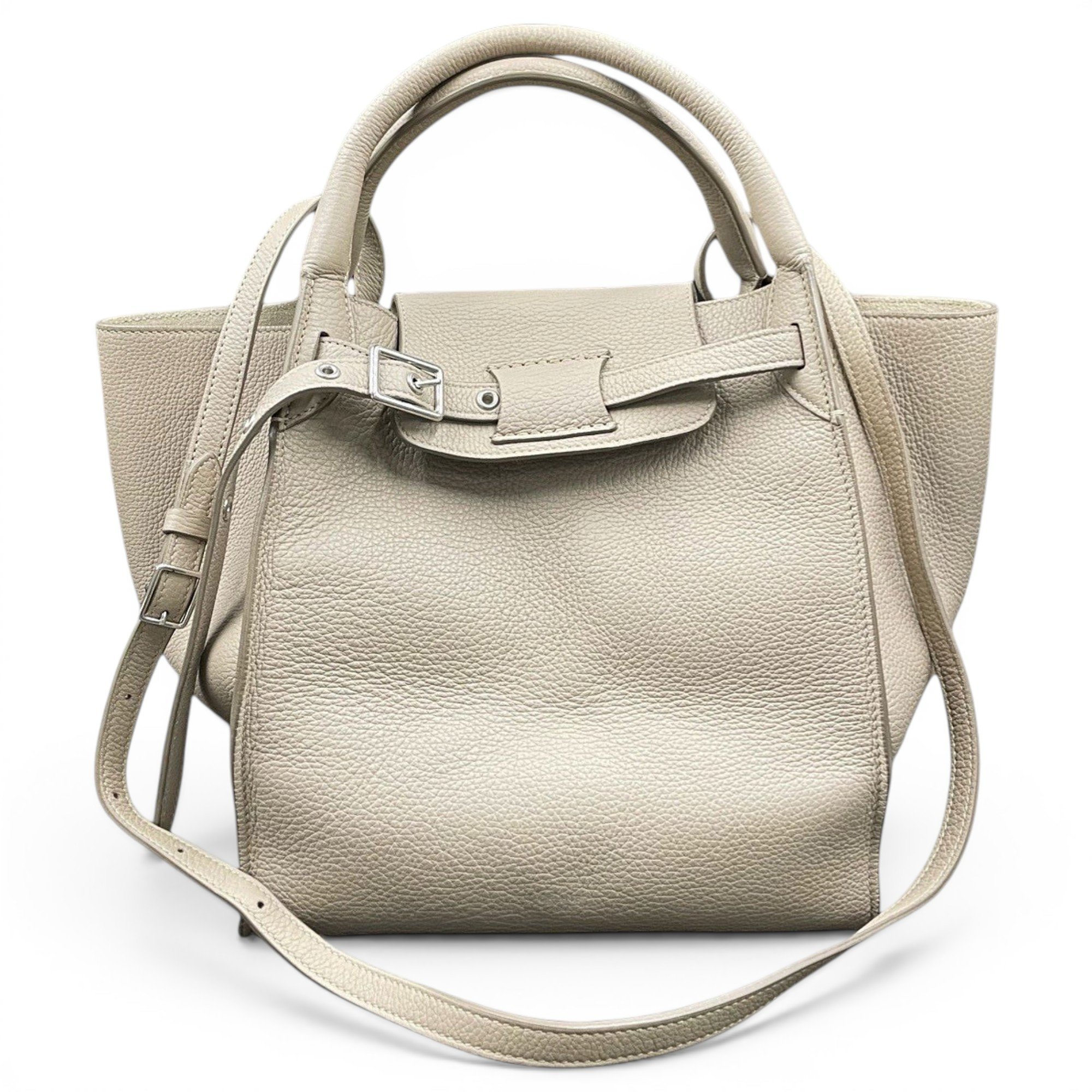 Big Bag leather handbag