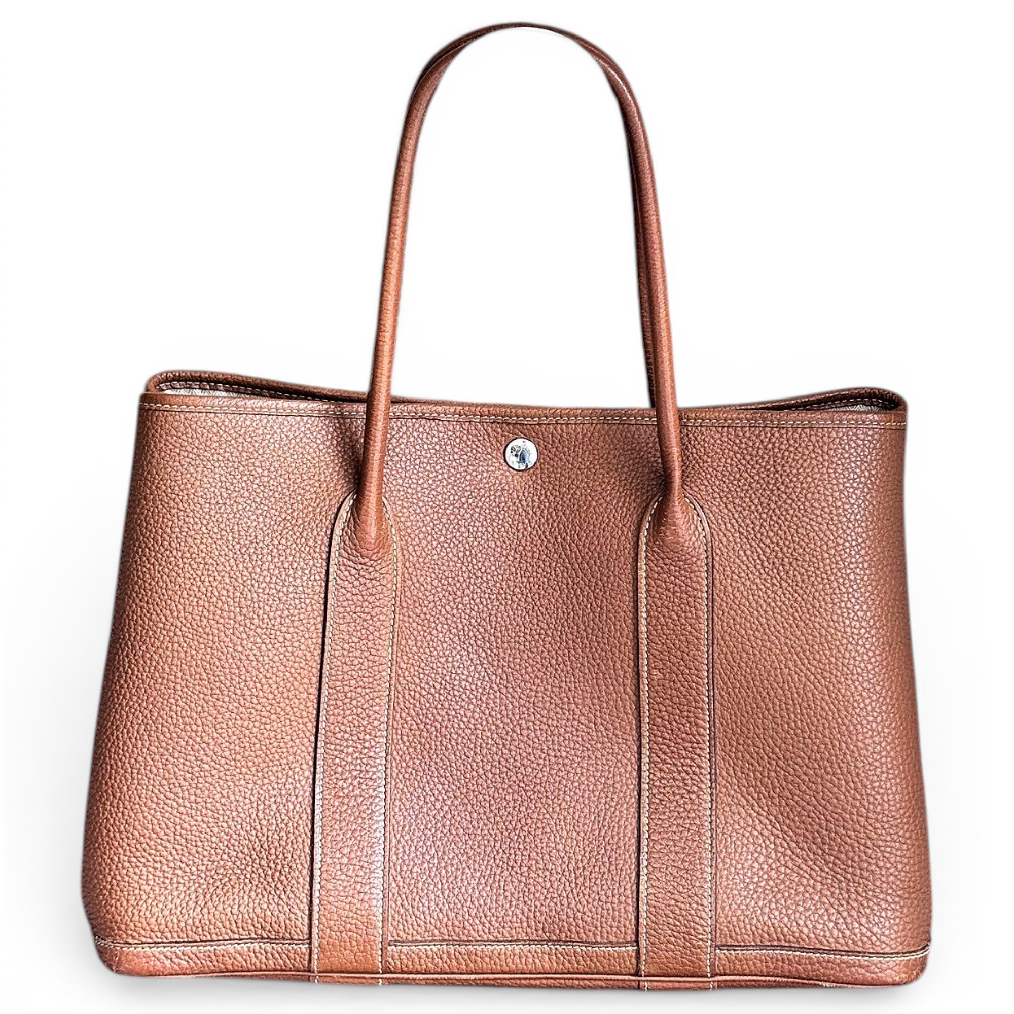 Garden Party leather handbag