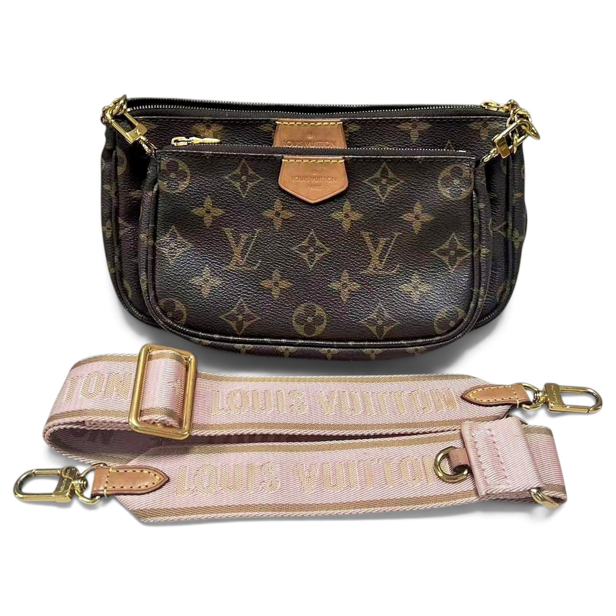 Multi Pochette Accessoires leather handbag