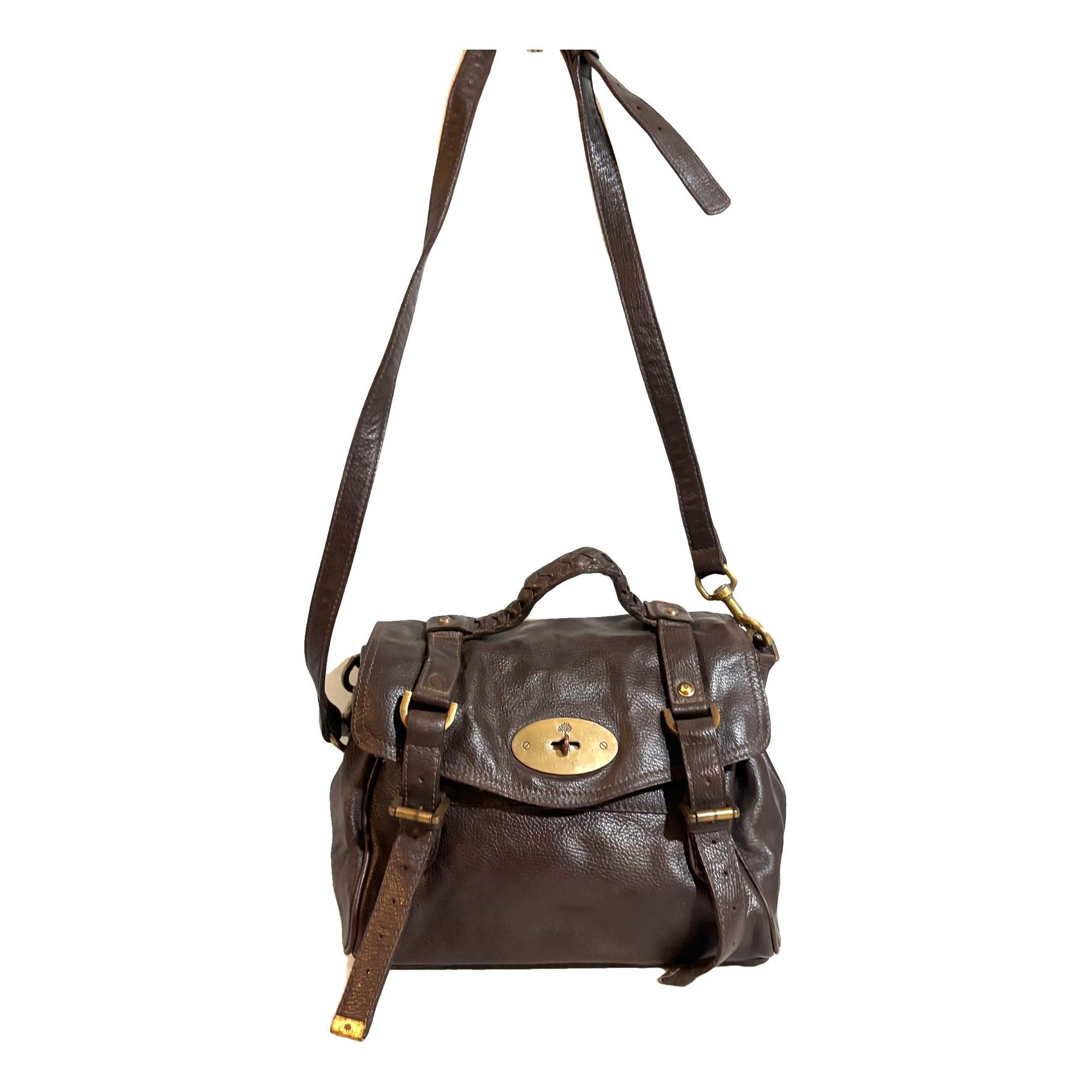 Leather crossbody bag