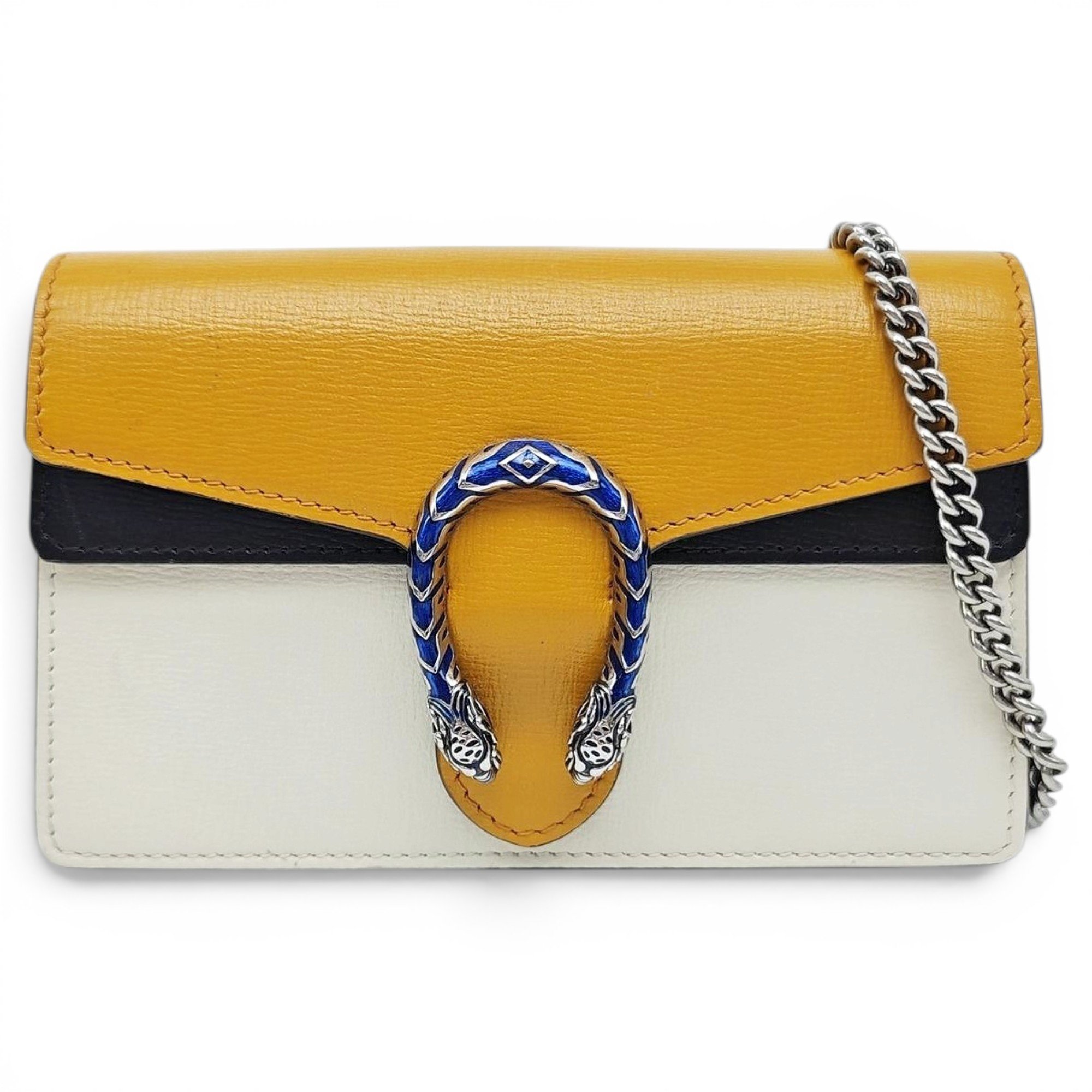 Dionysus Super Mini leather crossbody bag