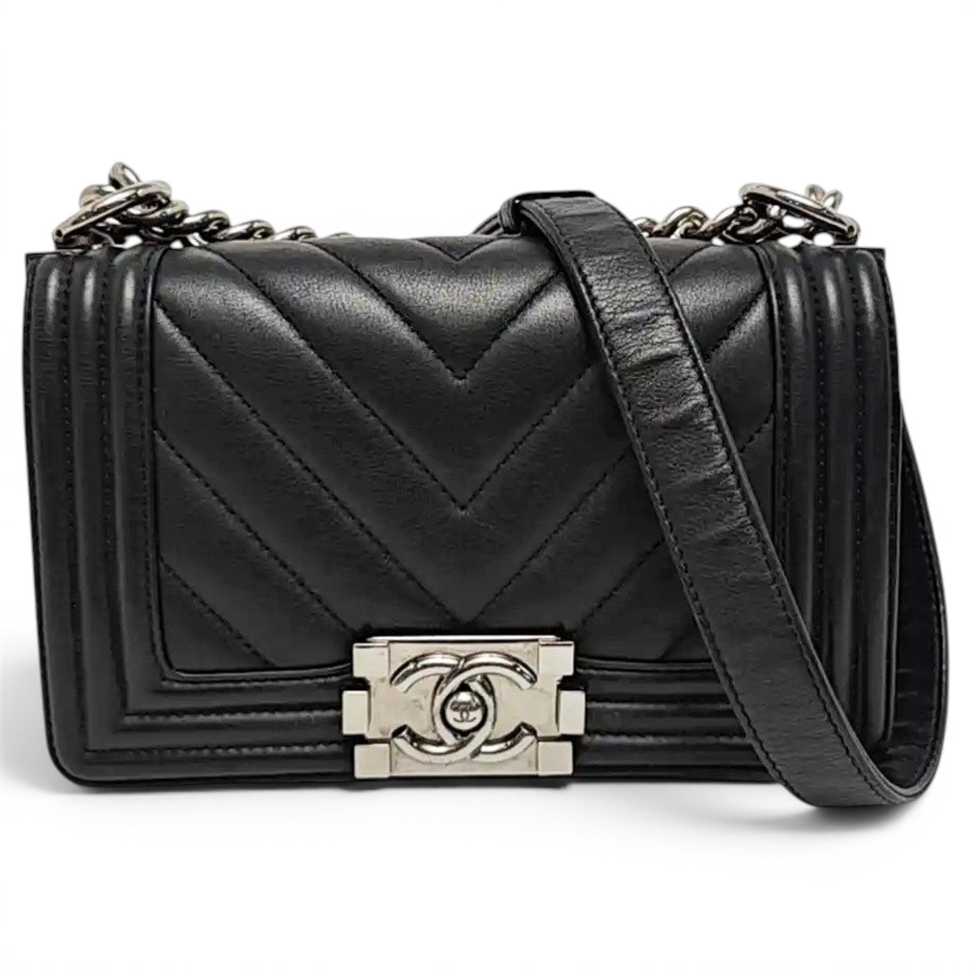 Boy leather handbag