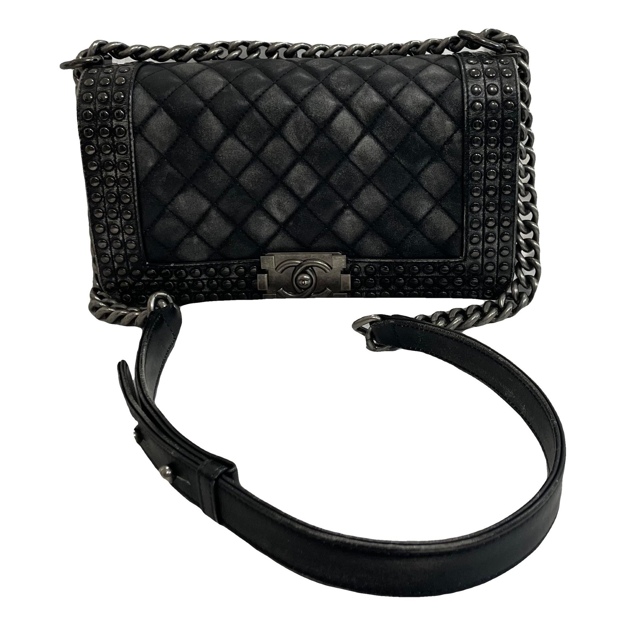 Boy leather handbag
