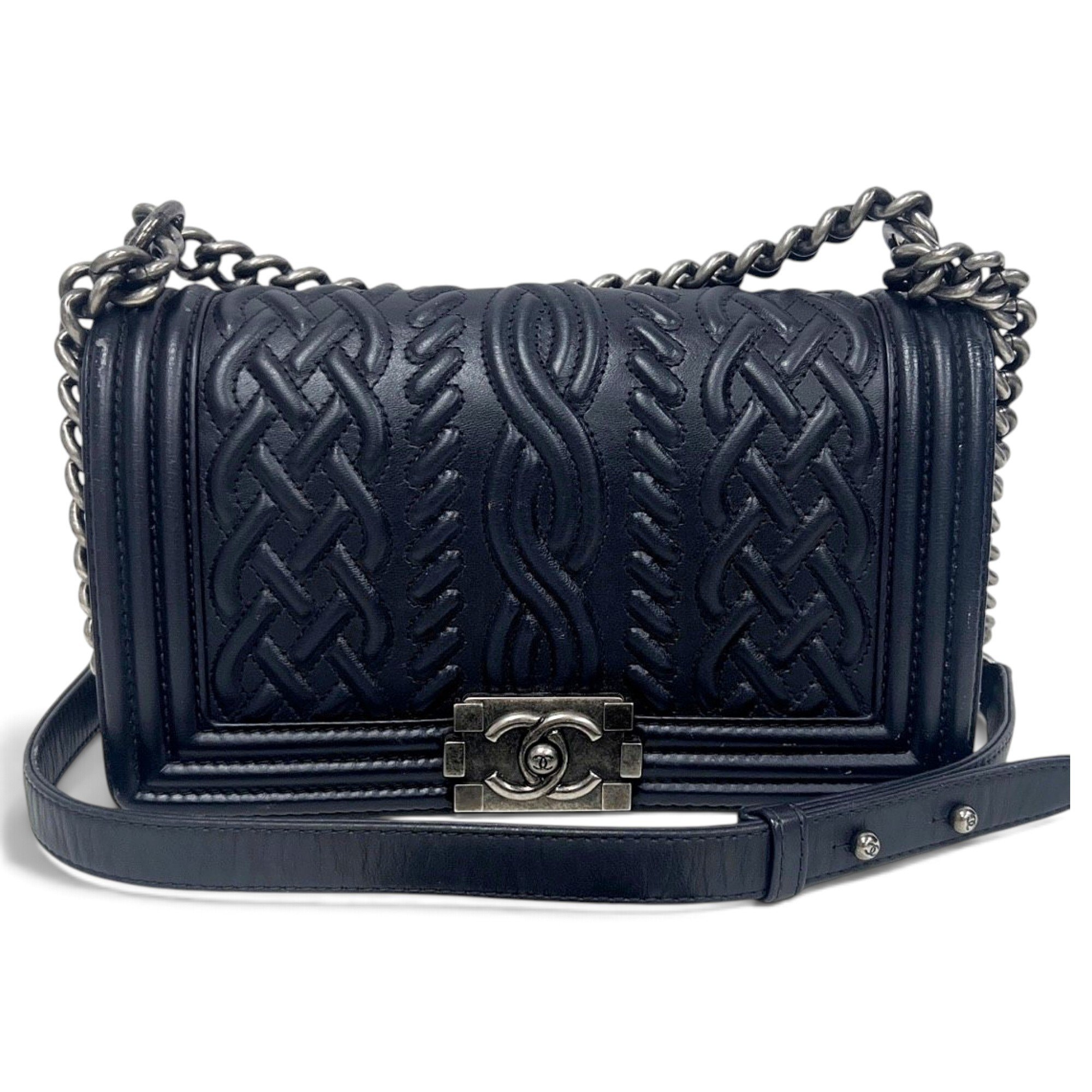 Boy leather handbag