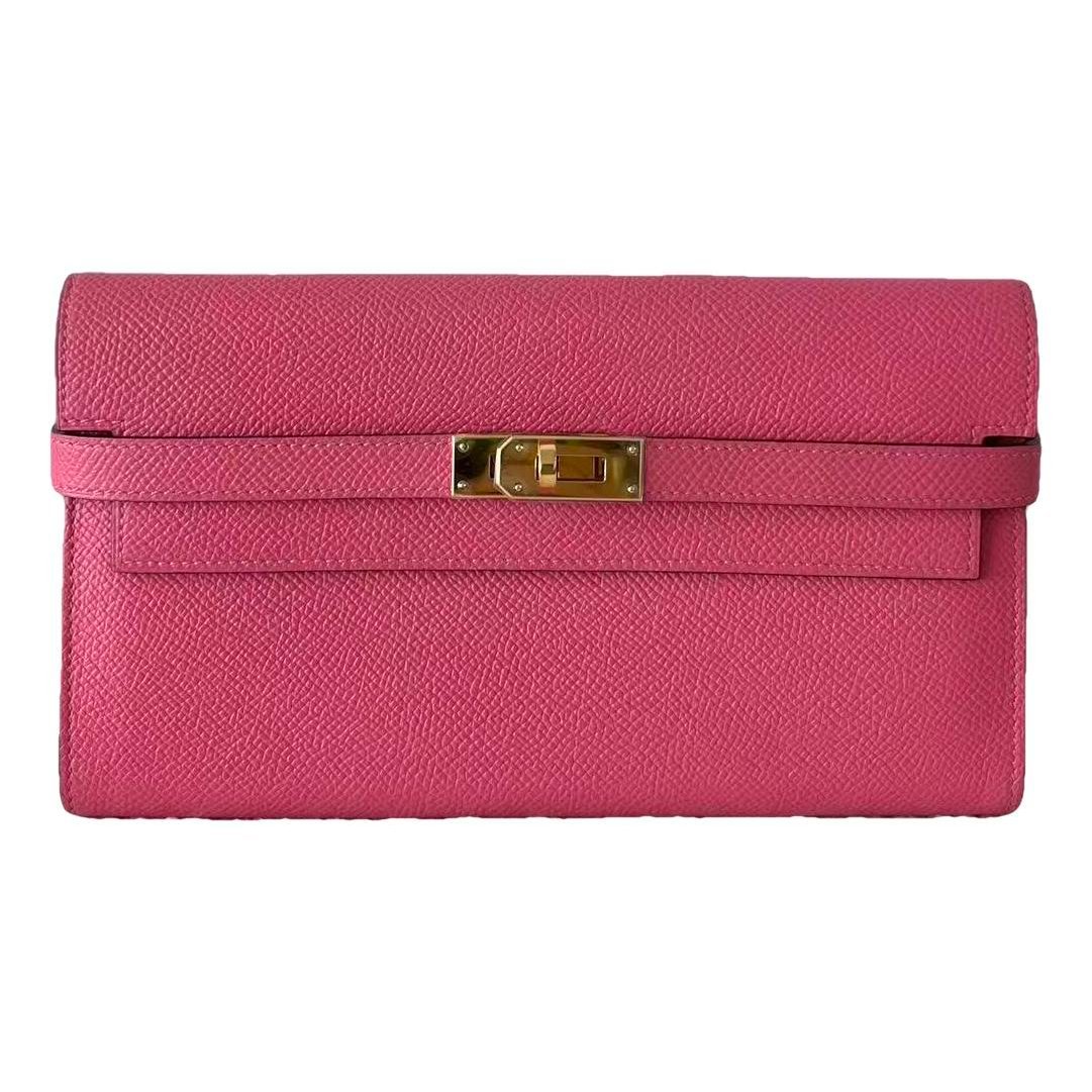 Kelly to go leather clutch bag