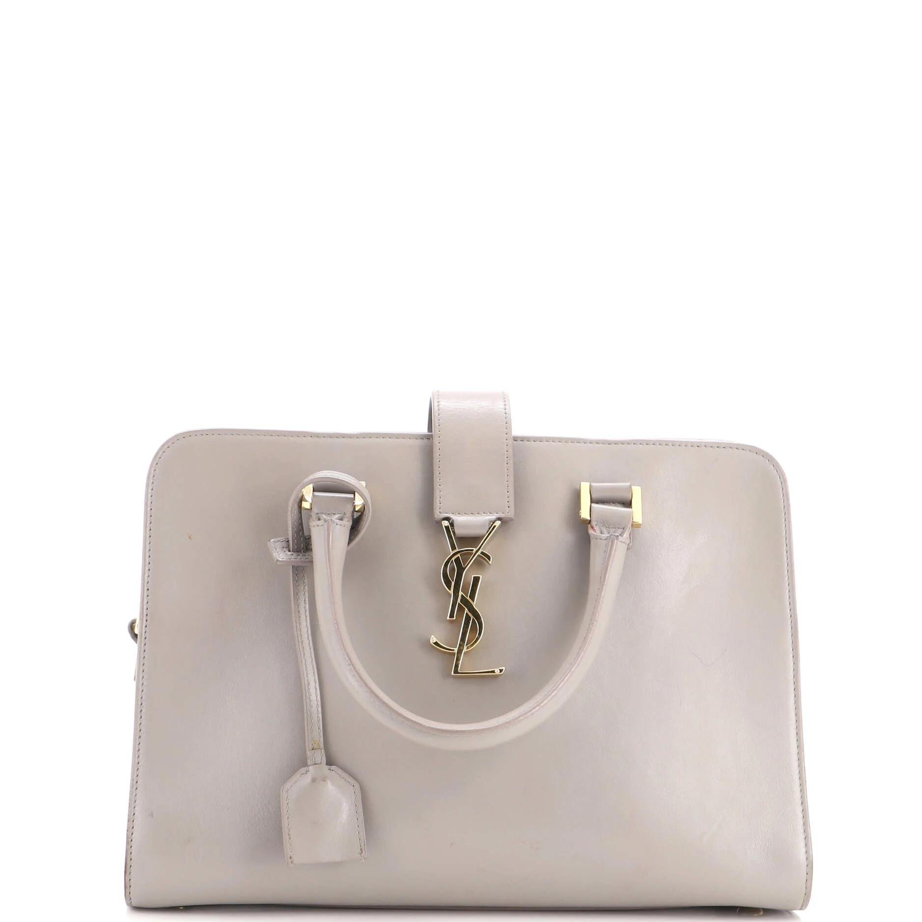 Leather satchel