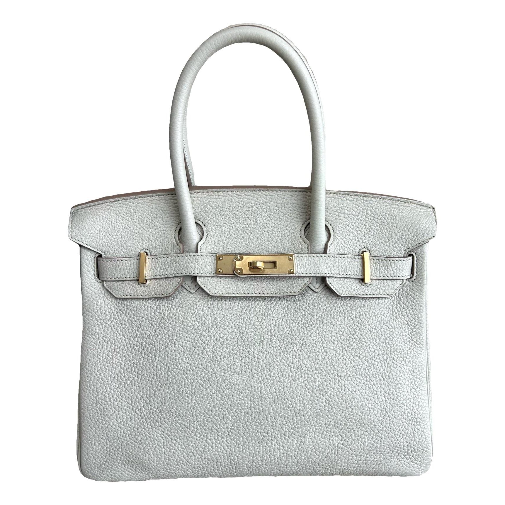 Birkin 30 leather handbag
