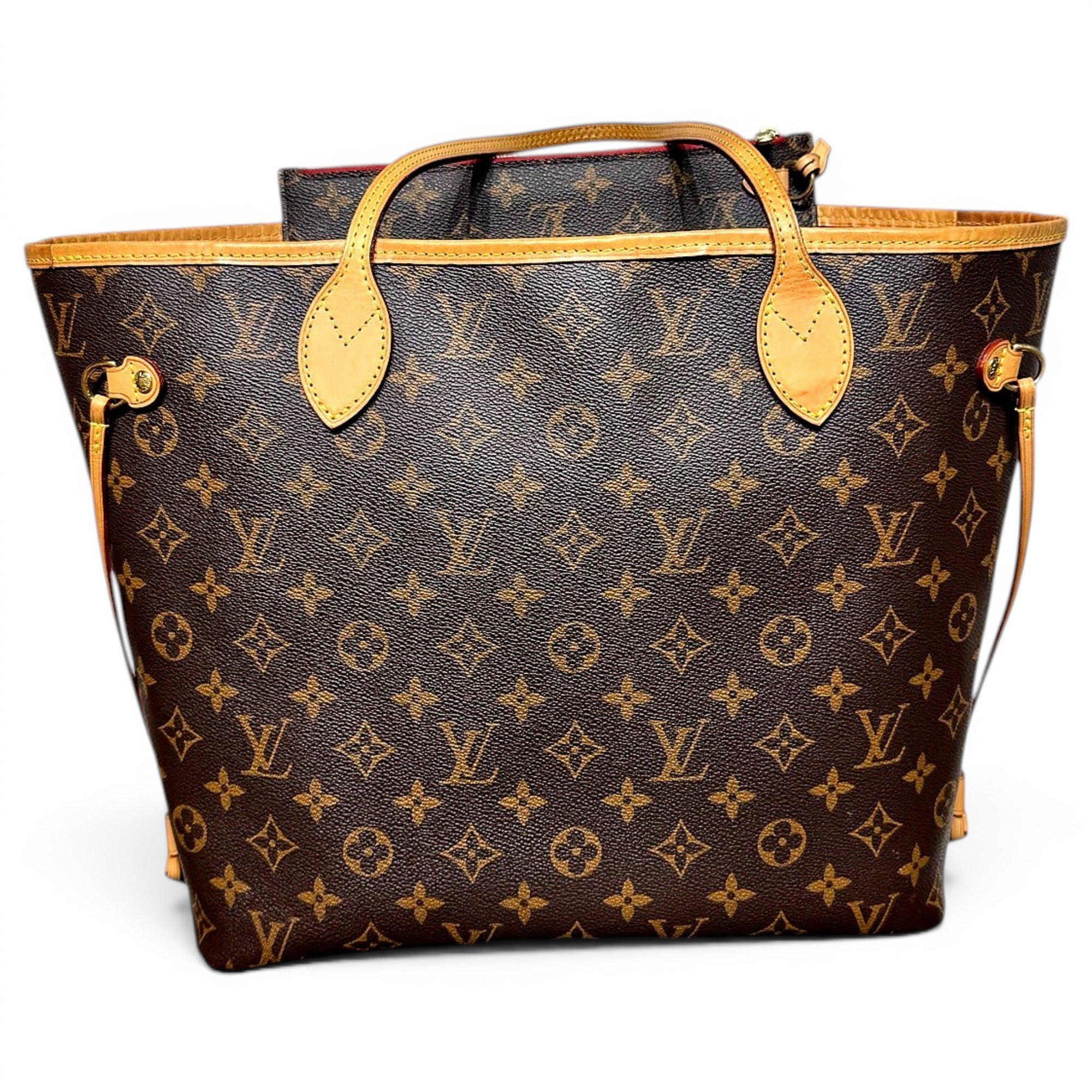 Neverfull leather handbag
