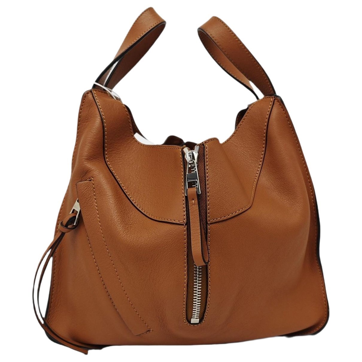 Hammock leather handbag