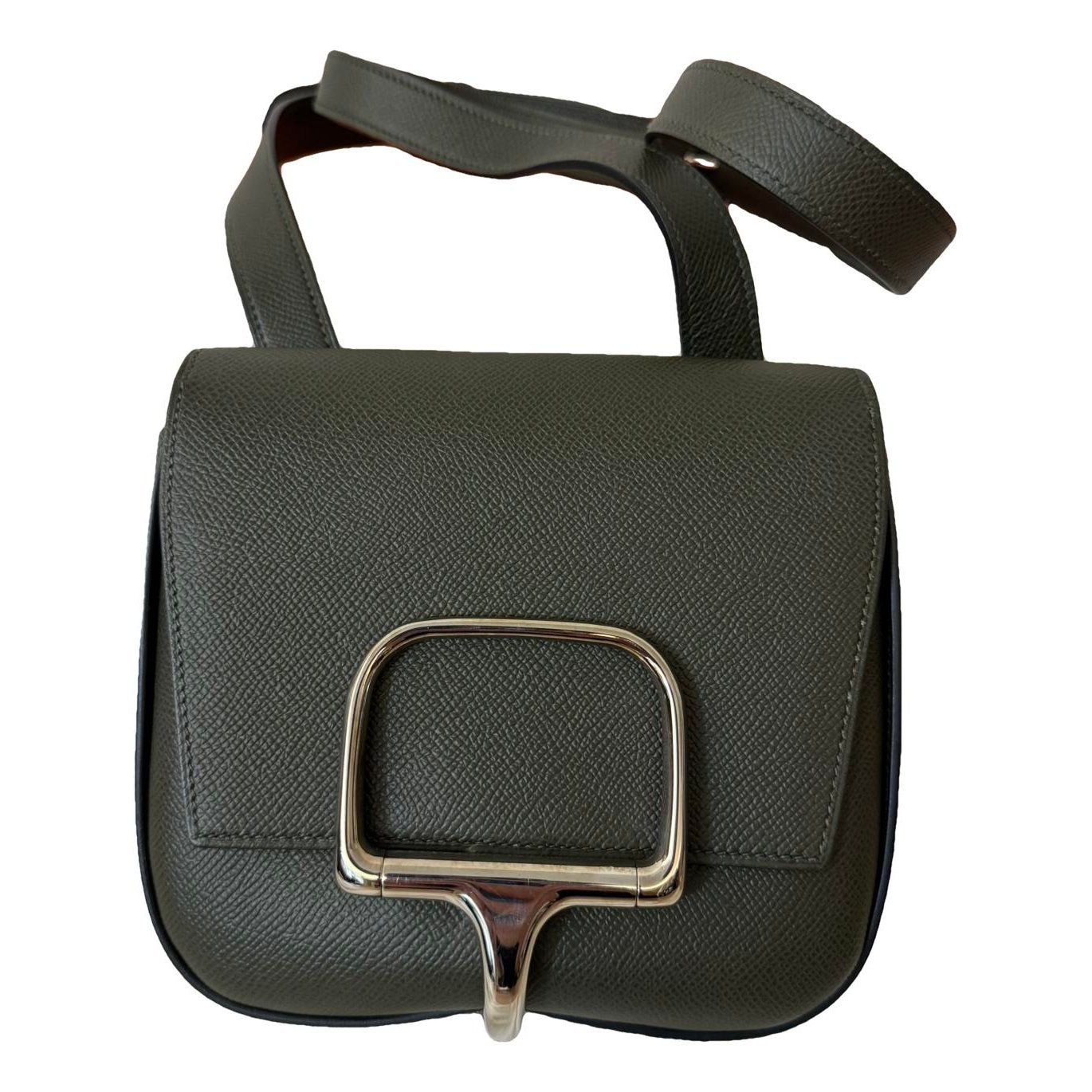 Della leather crossbody bag