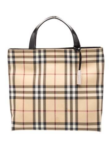 Nova Check Top Handle Bag