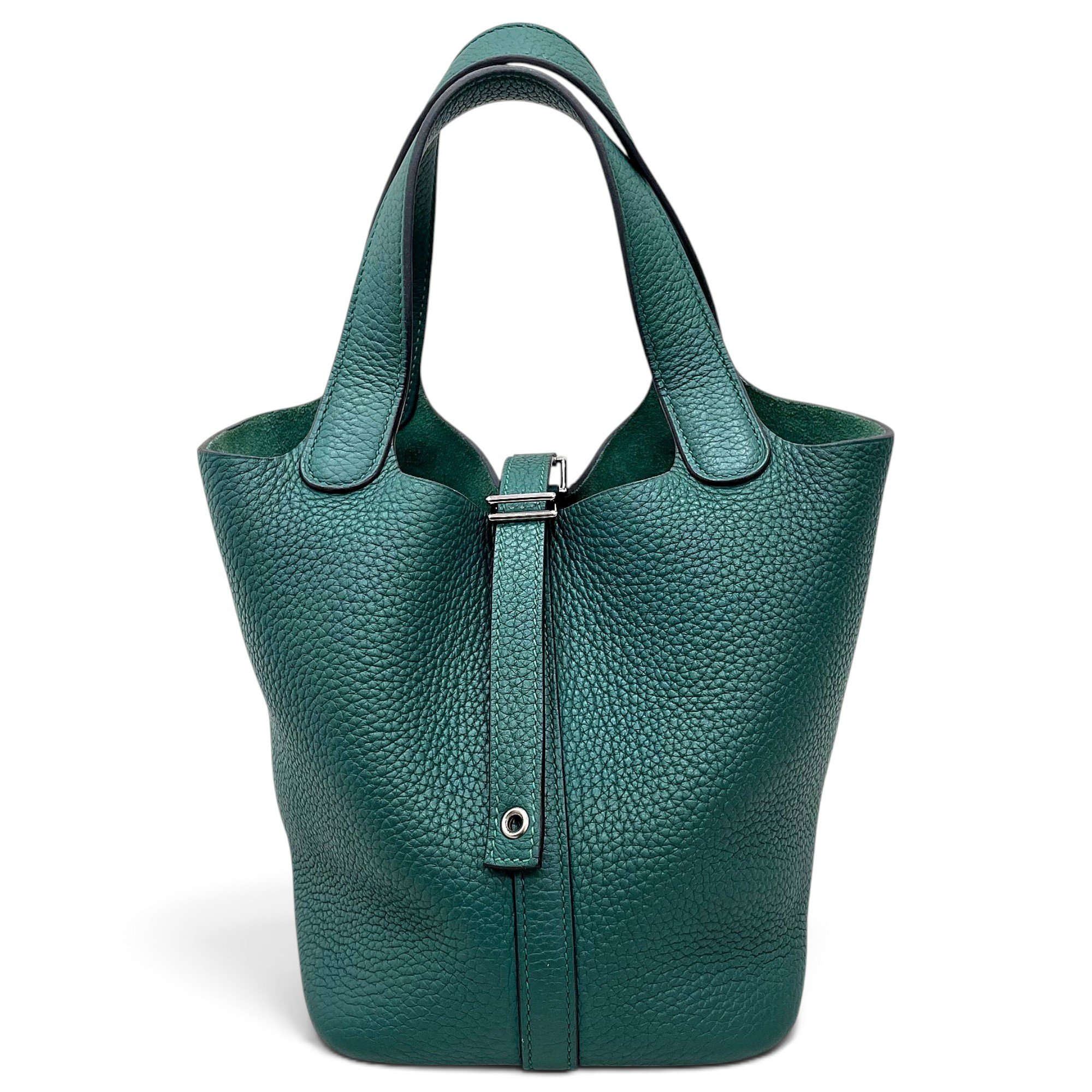 Picotin leather handbag