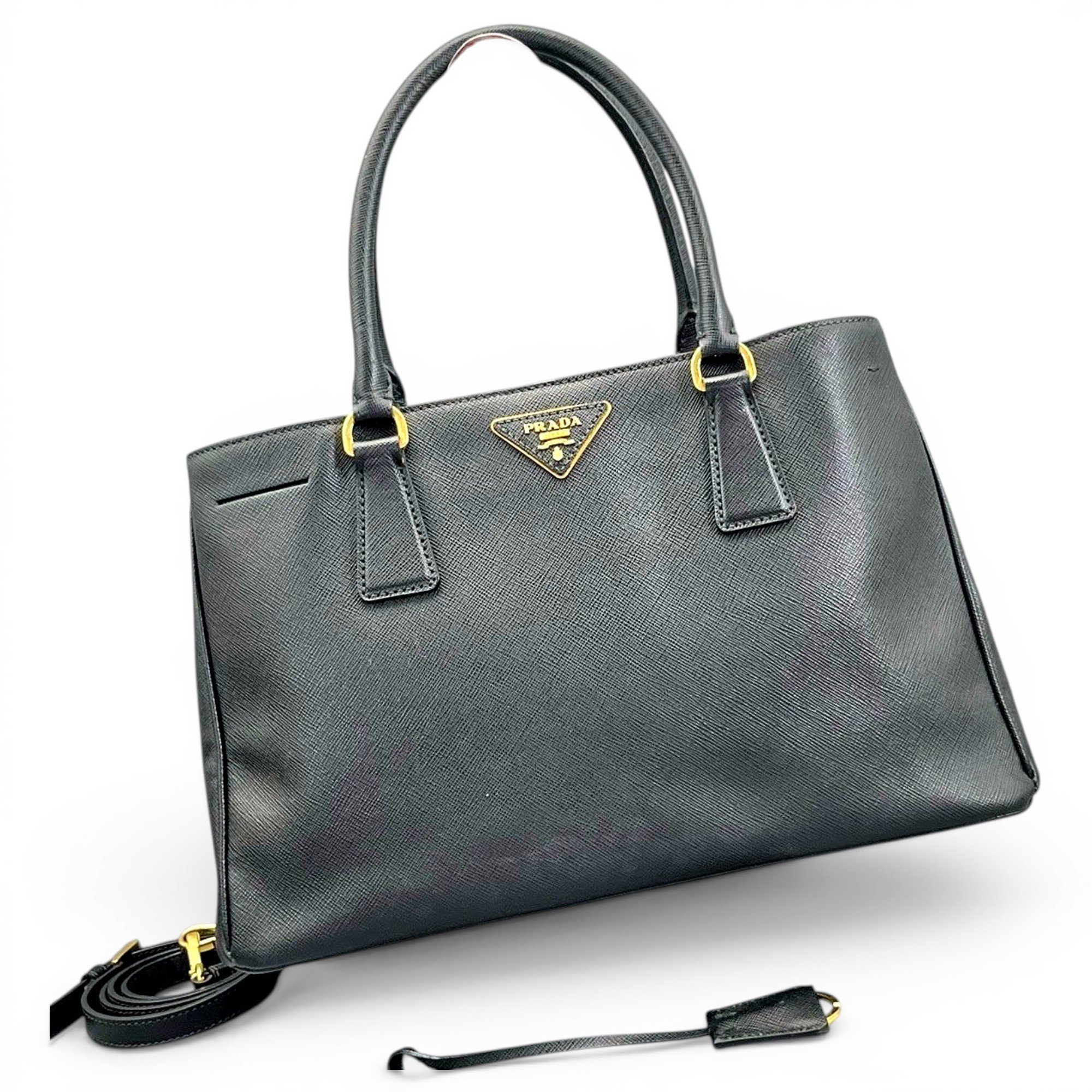 Galleria leather handbag