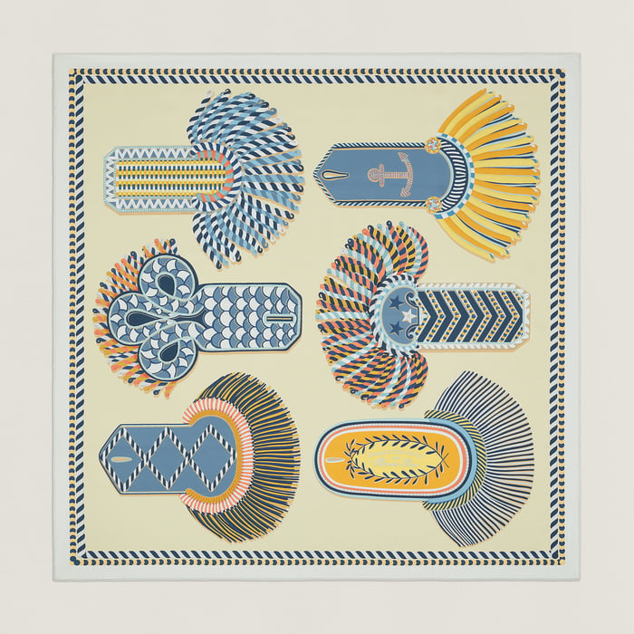 Epaulettes De Gala Double Face Scarf 90