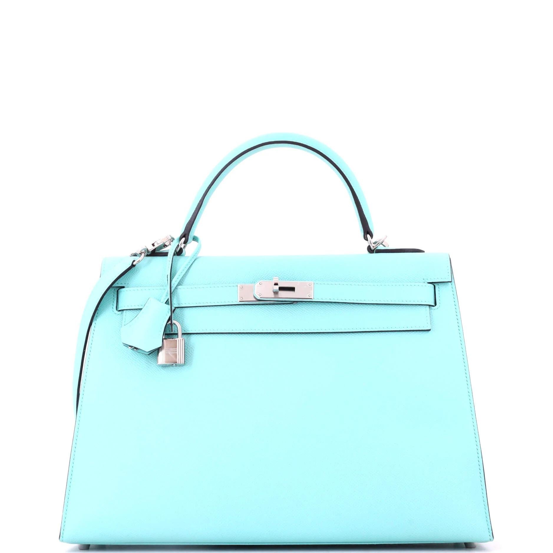 Kelly 32 leather handbag