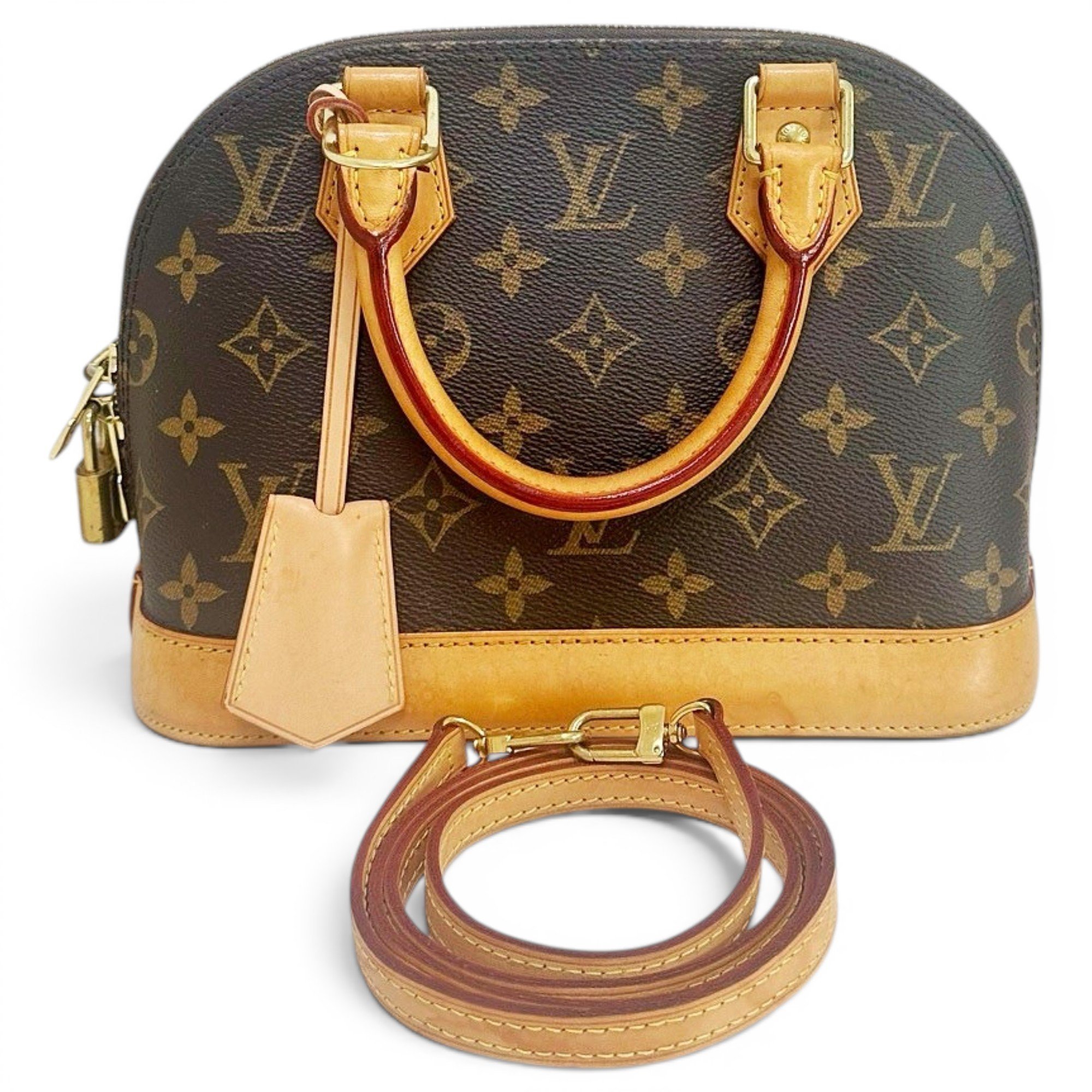 Alma BB leather handbag