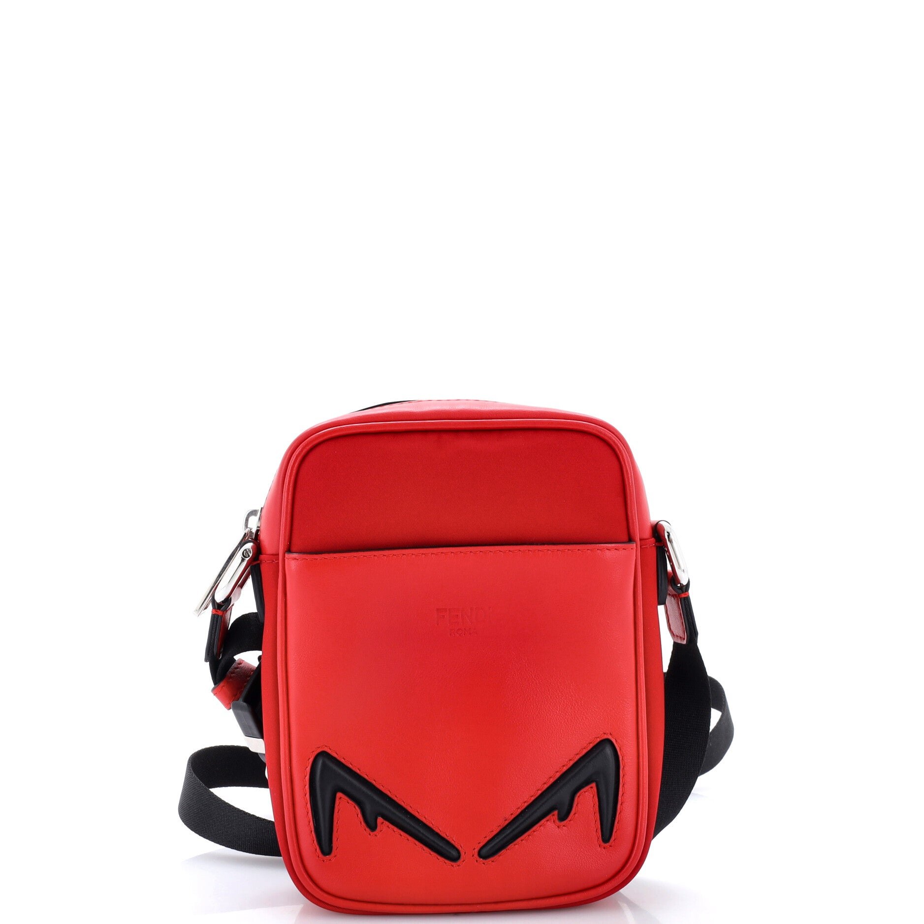 Monster Eye Camera Messenger Bag Nylon and Leather Small