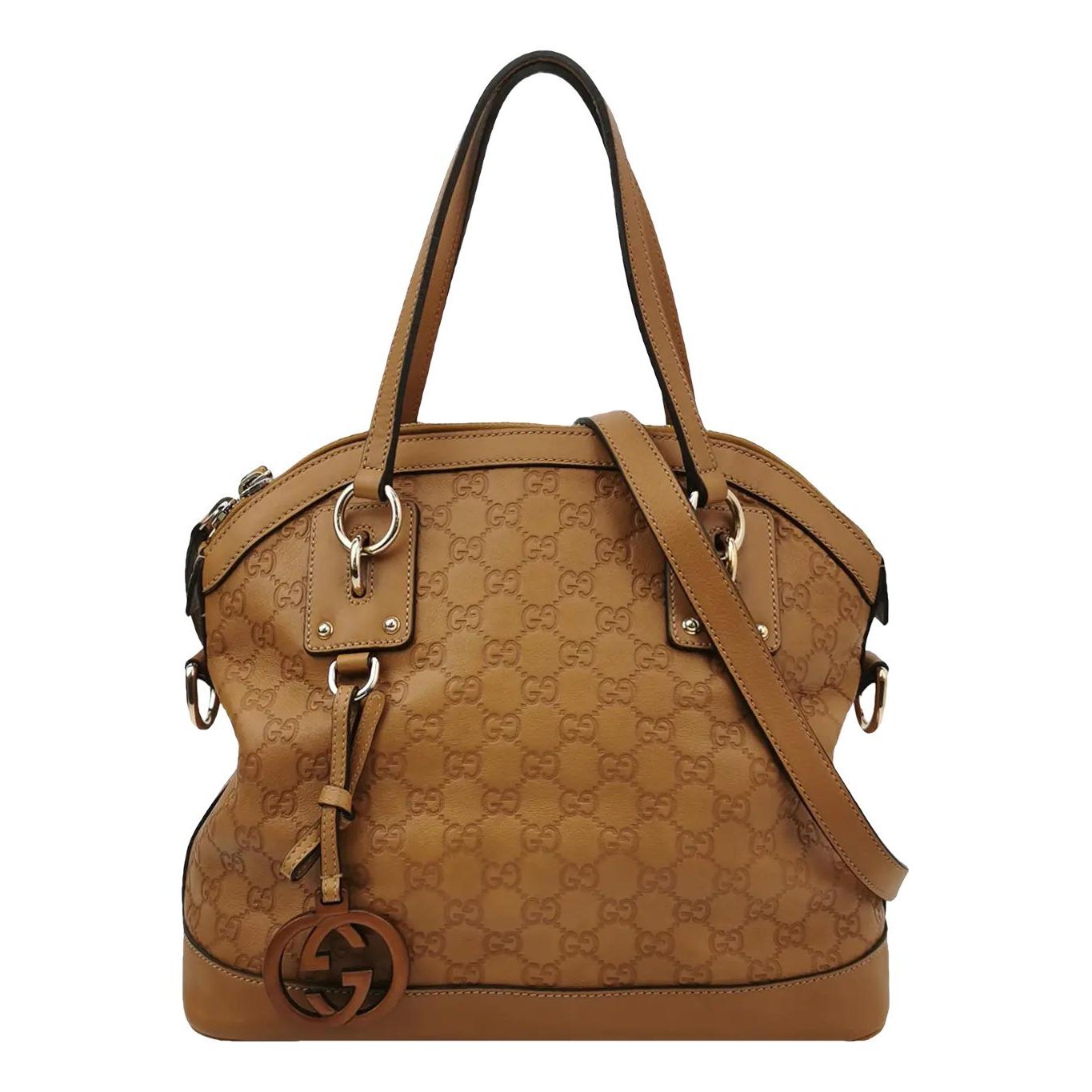 Leather tote