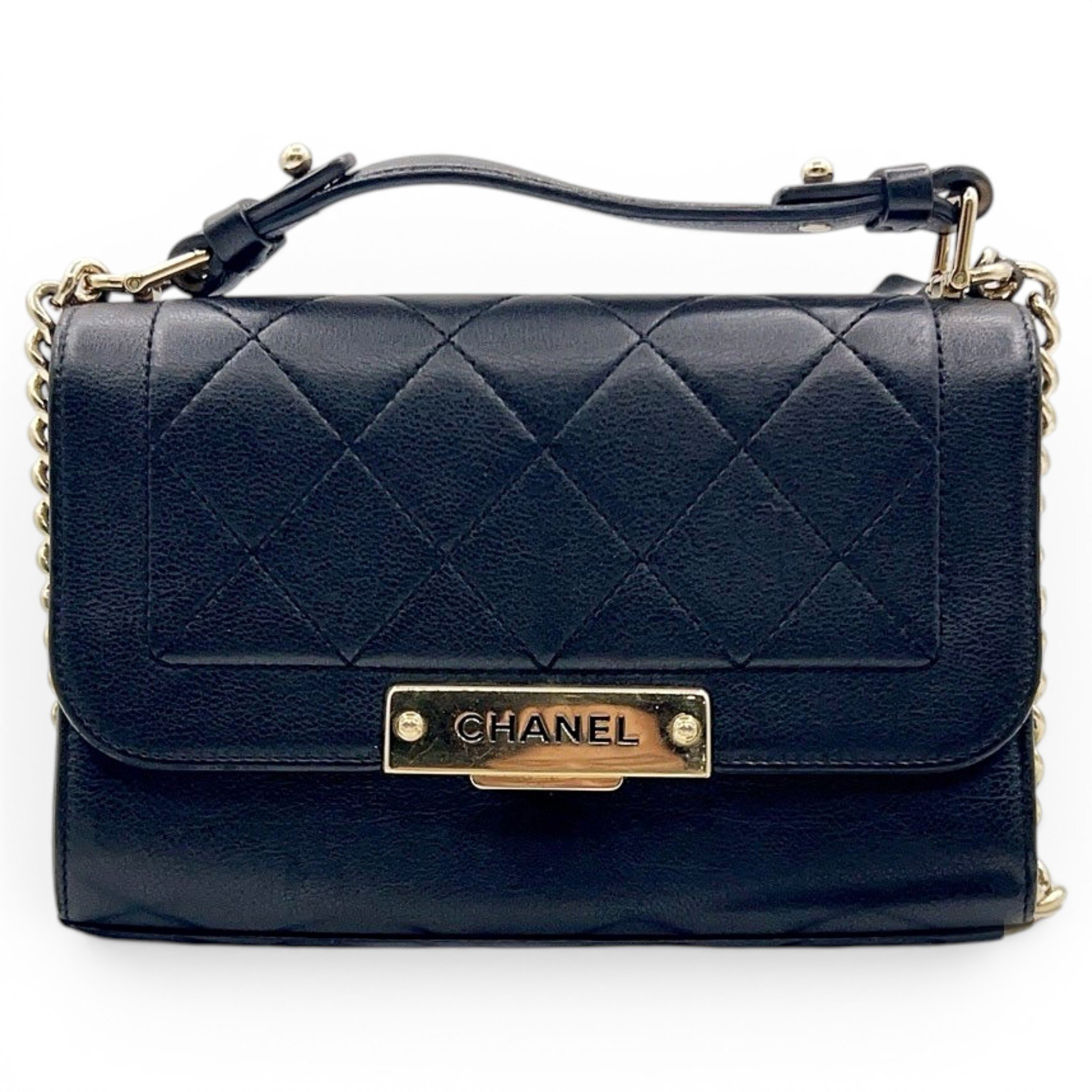 Leather handbag