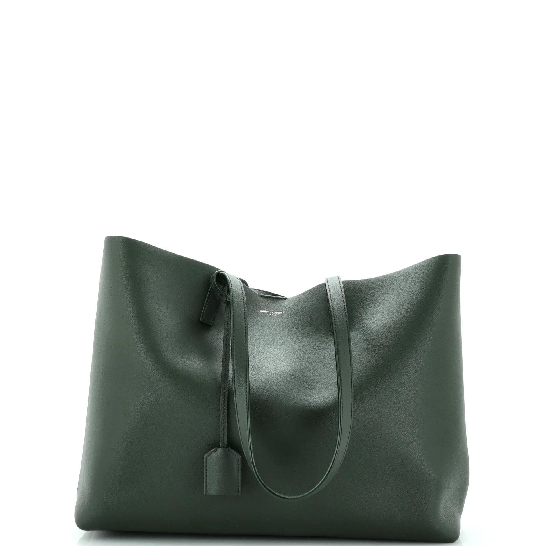 Leather tote