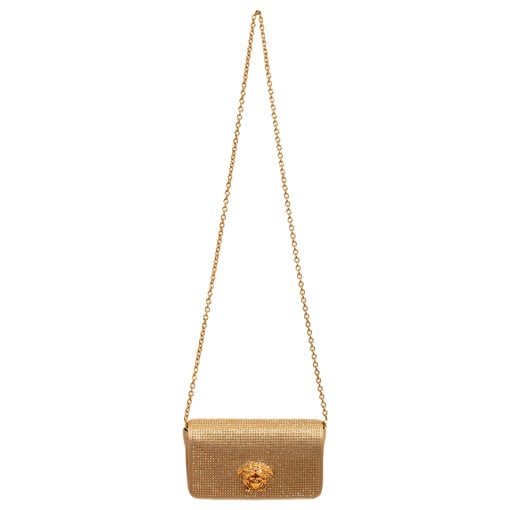 La Medusa leather handbag