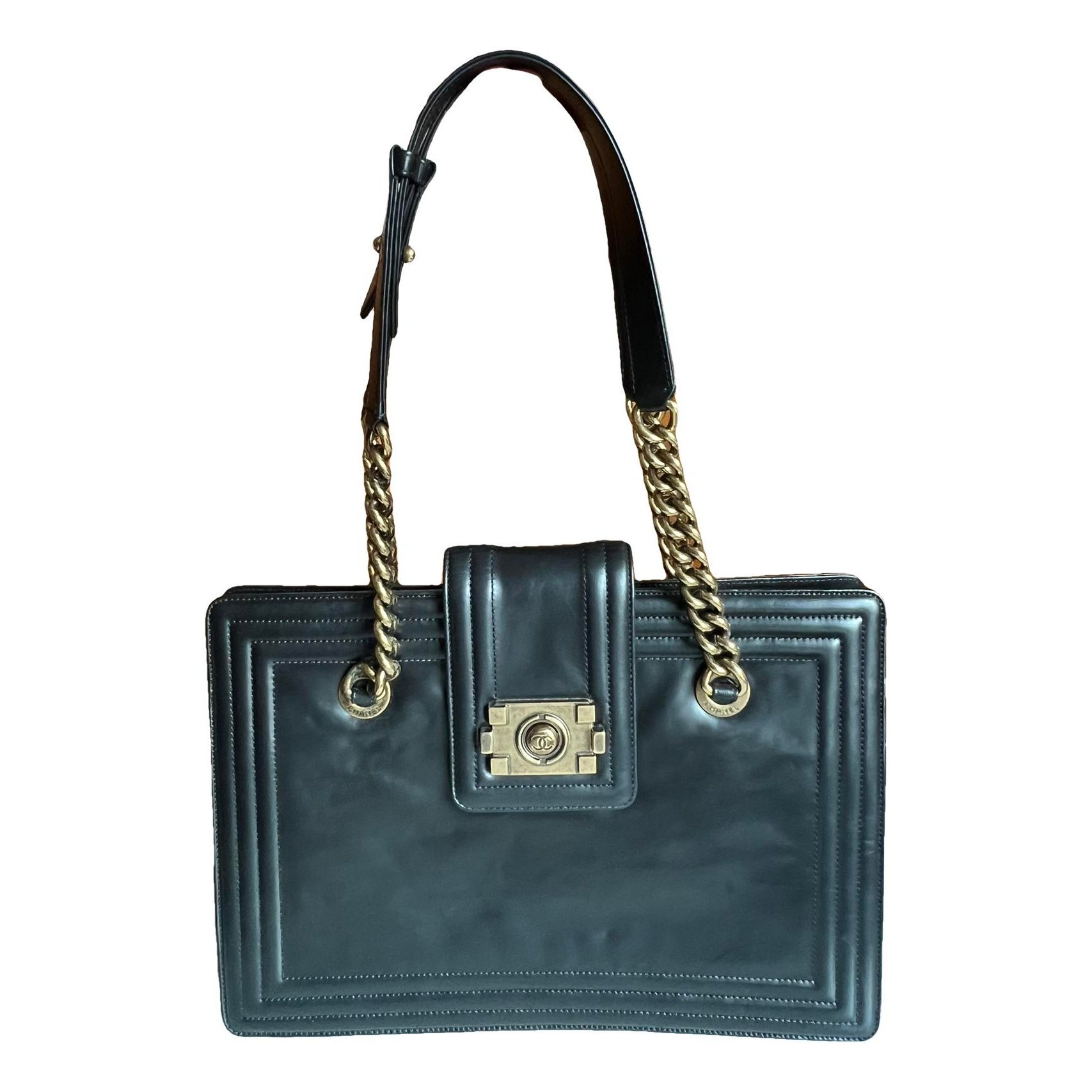 Boy leather crossbody bag