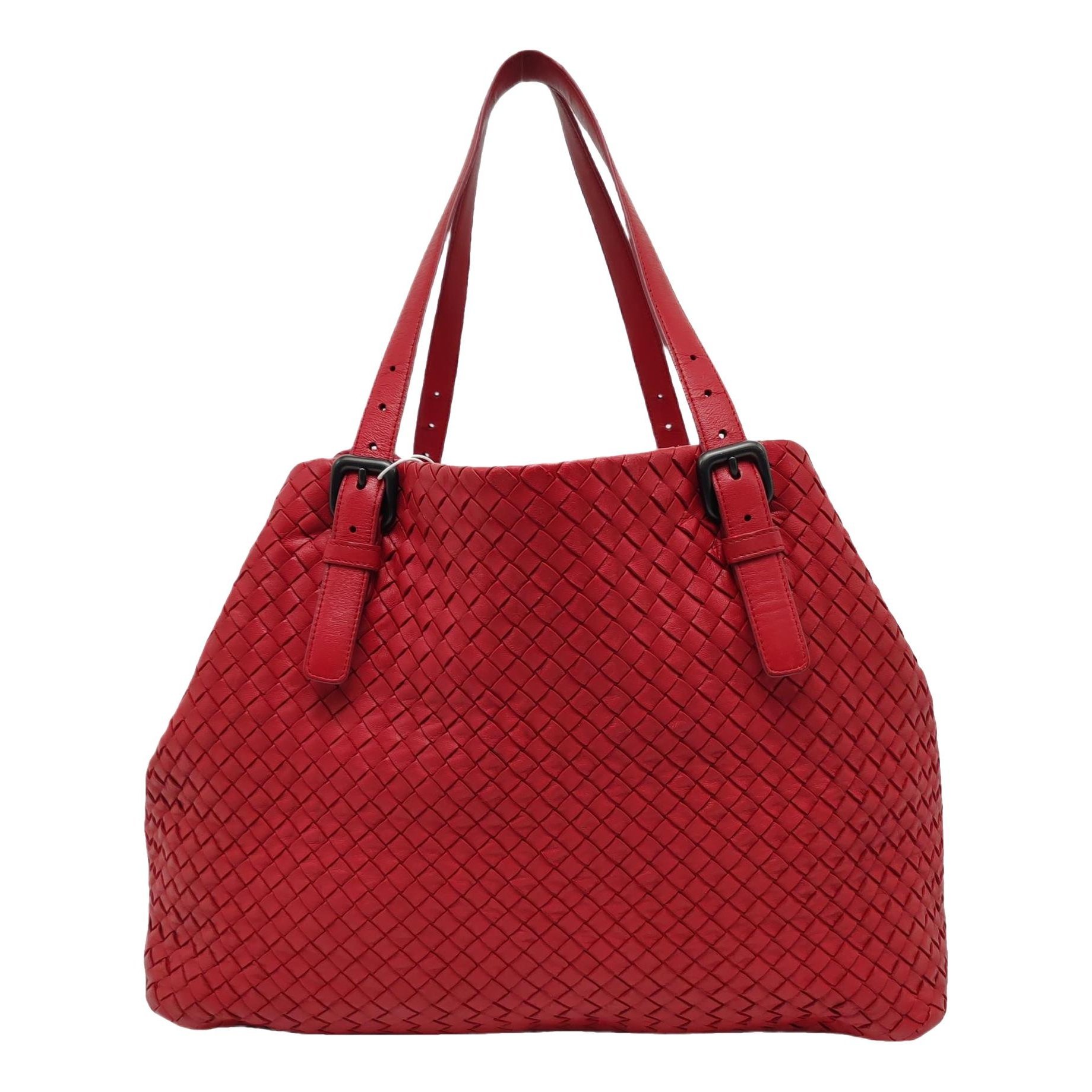 Fourre-Tout leather handbag