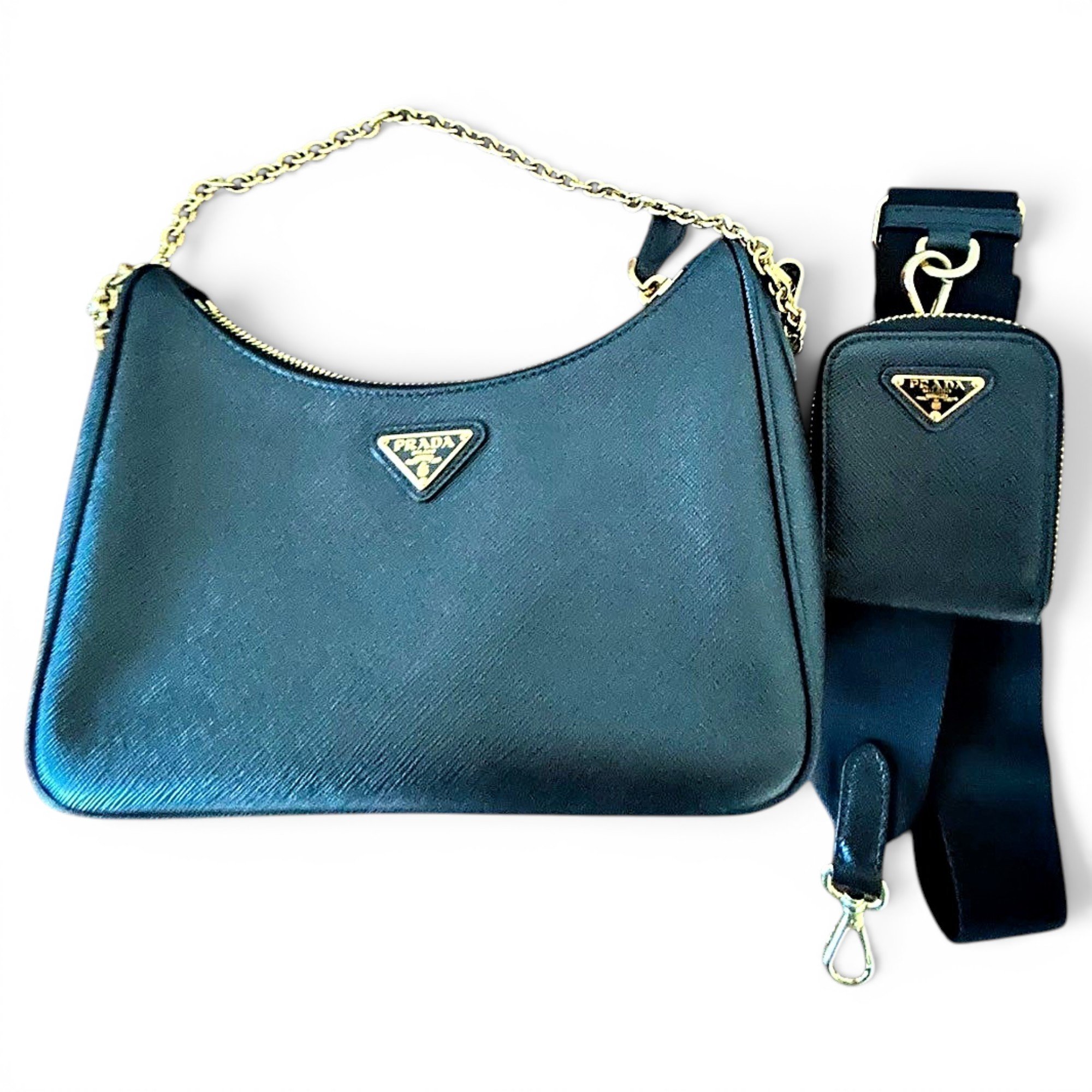 Re-Edition 2005 leather crossbody bag
