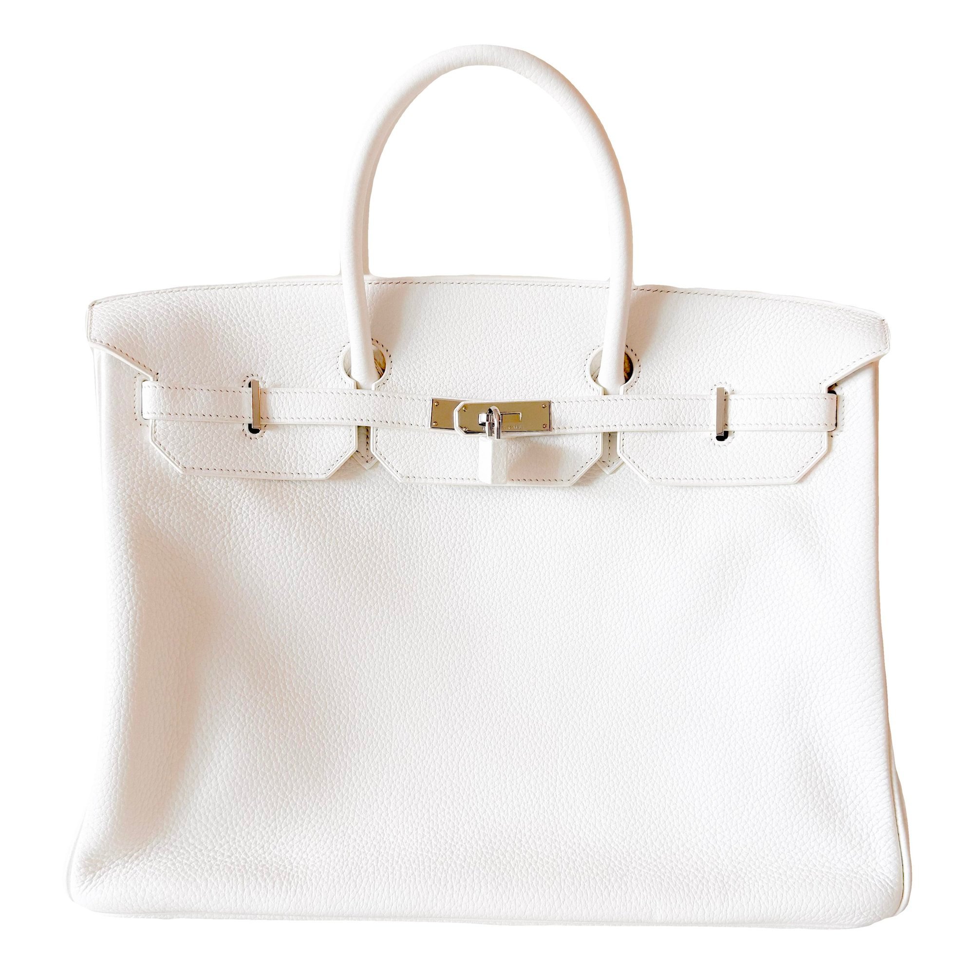Birkin 40 leather handbag