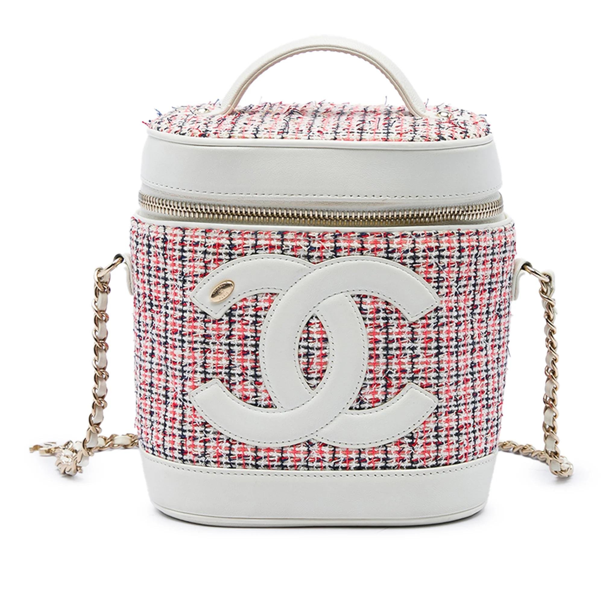 Vanity pony-style calfskin handbag
