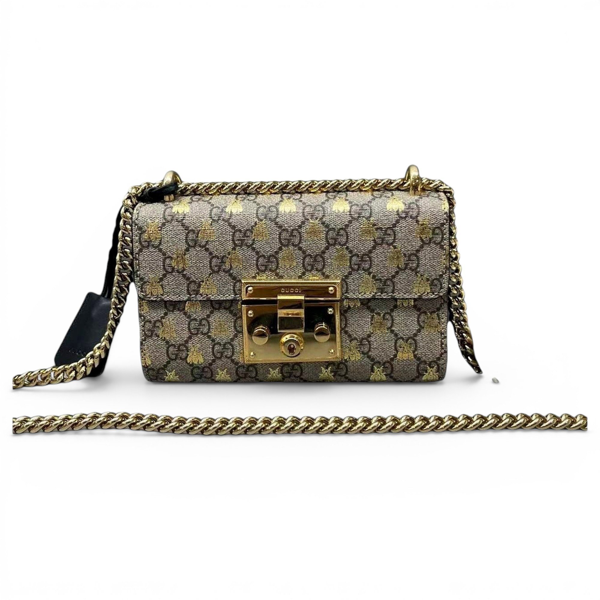 Padlock cloth handbag