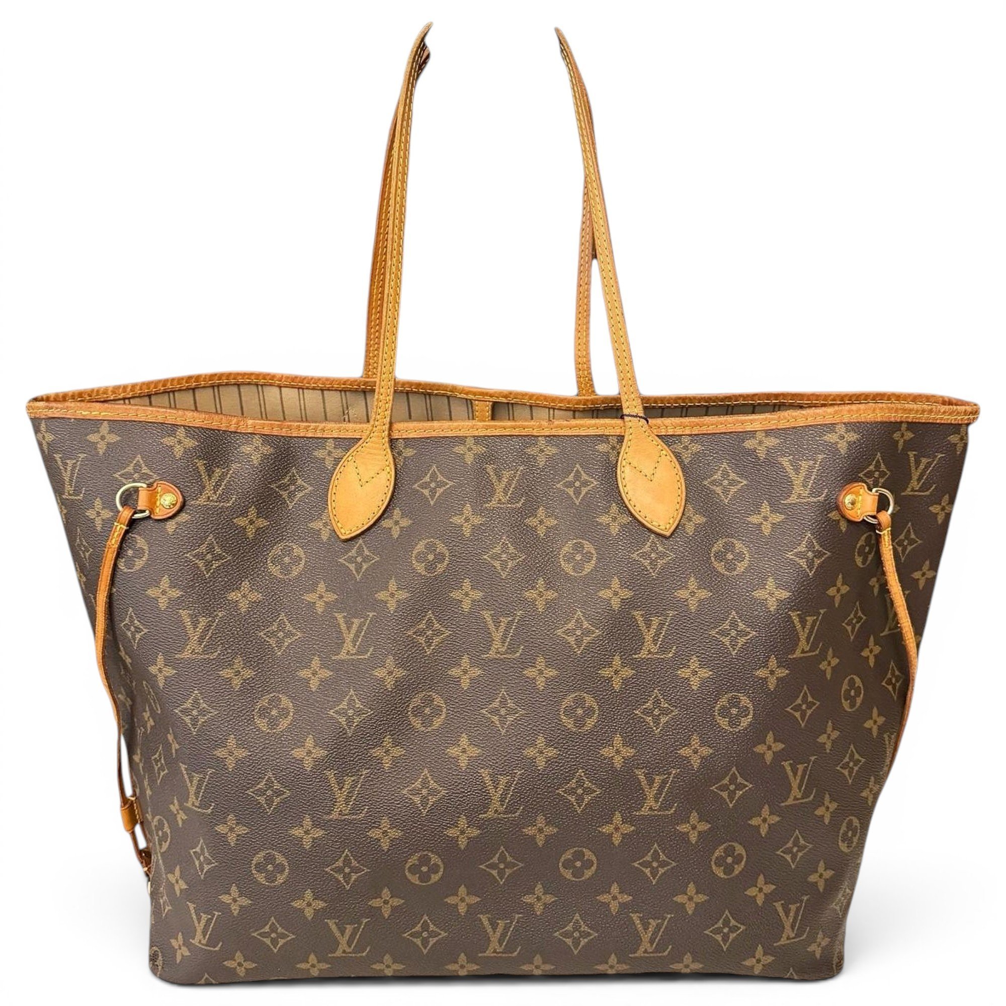 Neverfull leather handbag