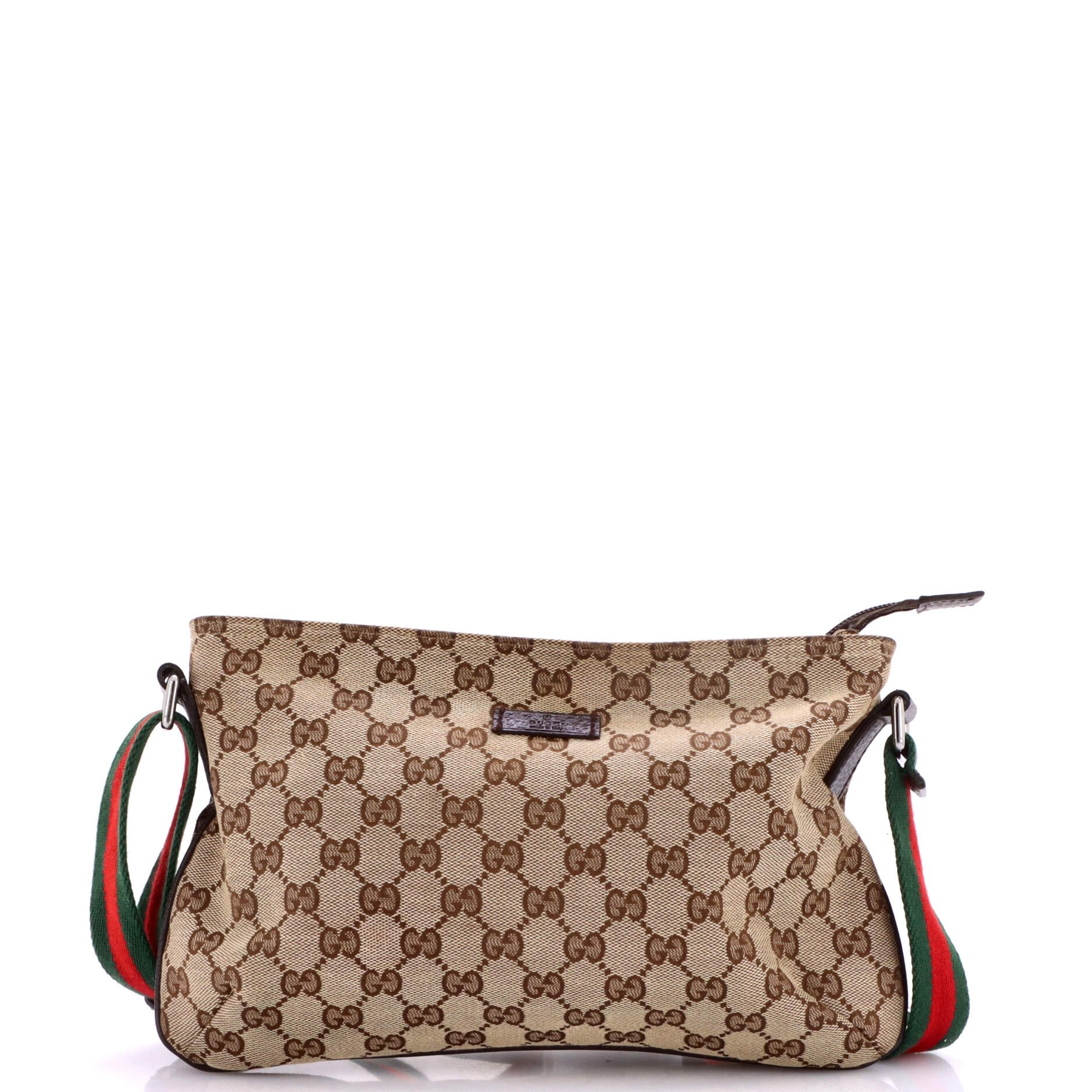 Web Strap Messenger Bag GG Canvas Small