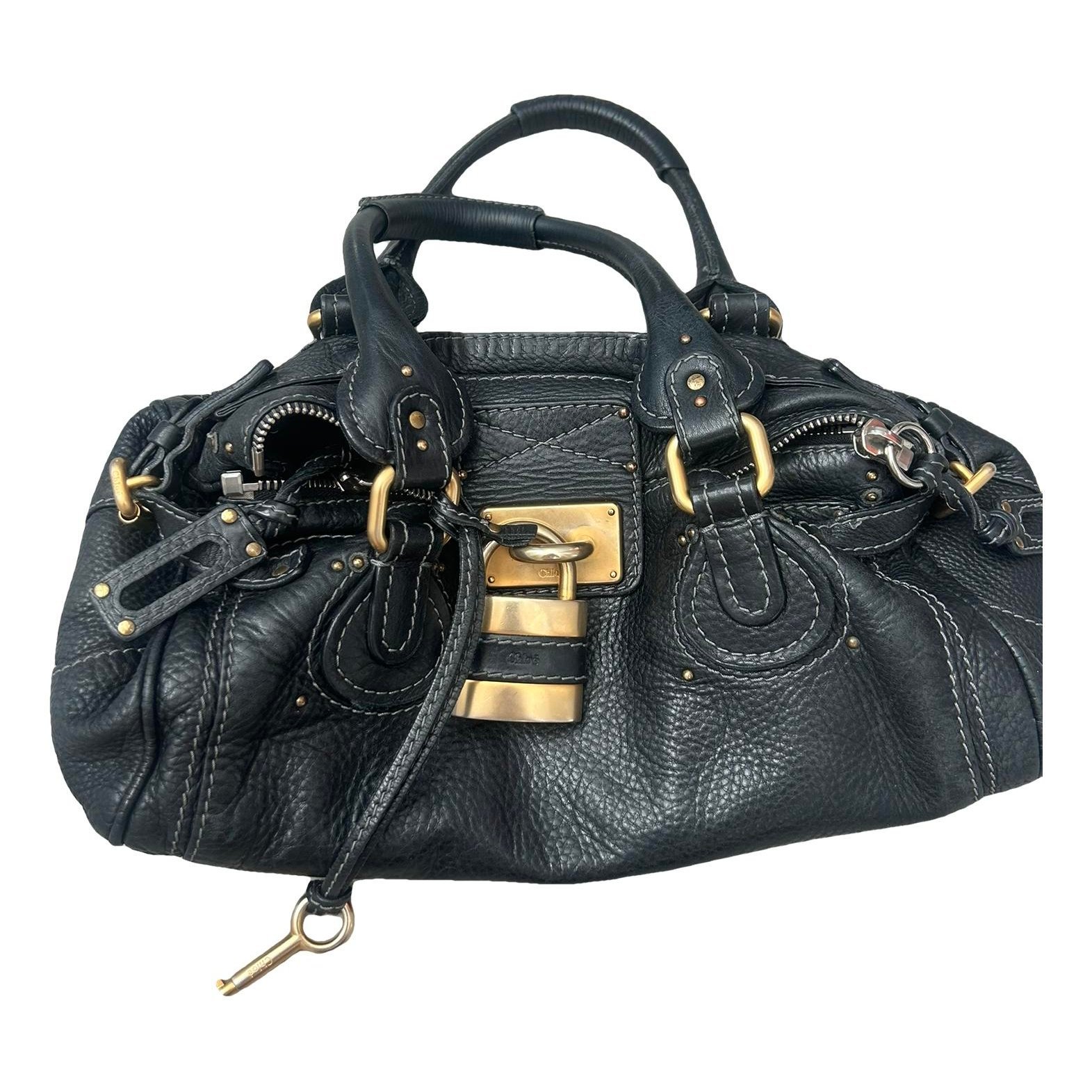 Paddington leather handbag