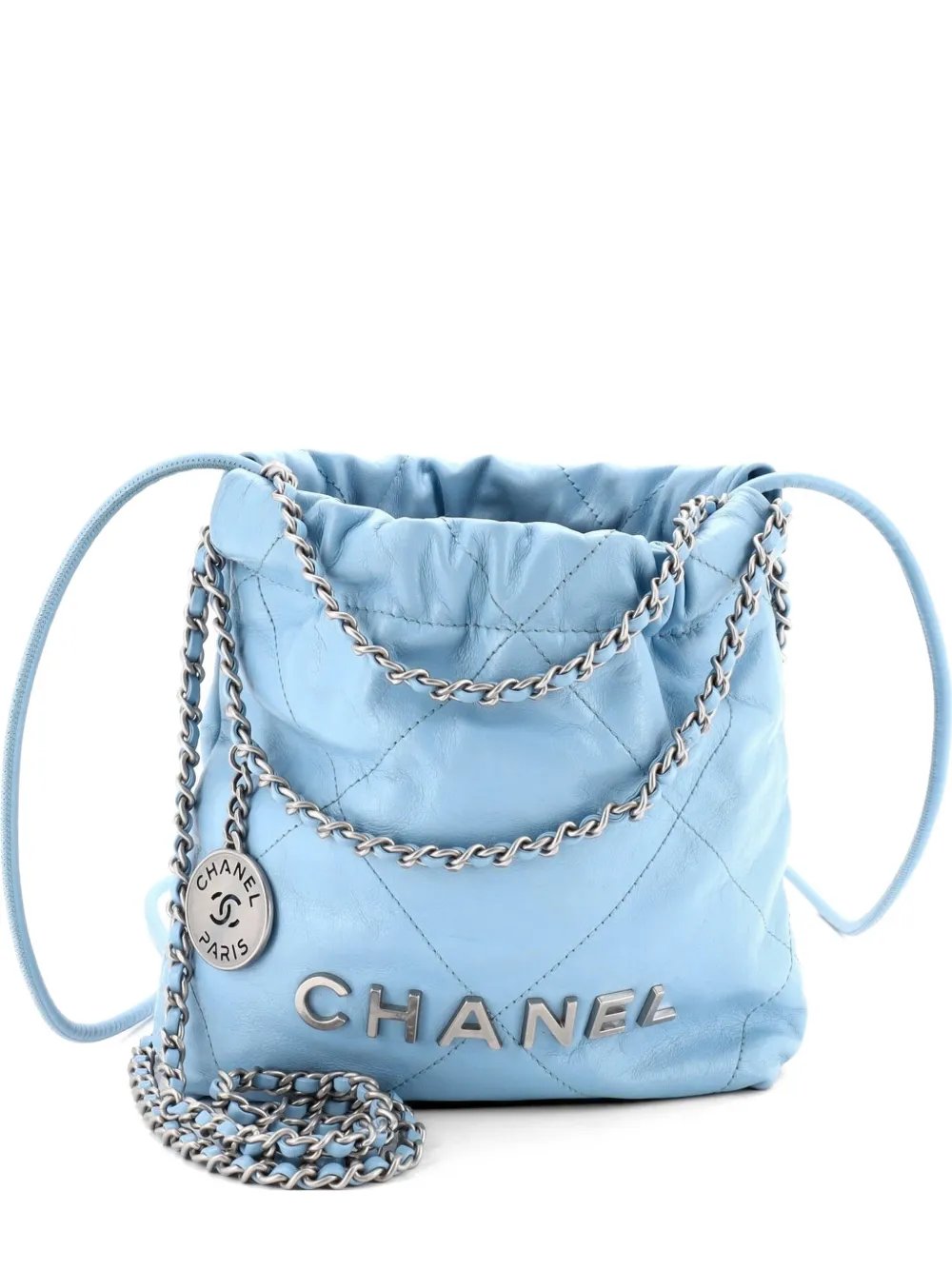 22 Chain Hobo Quilted Calfskin Mini crossbody bag