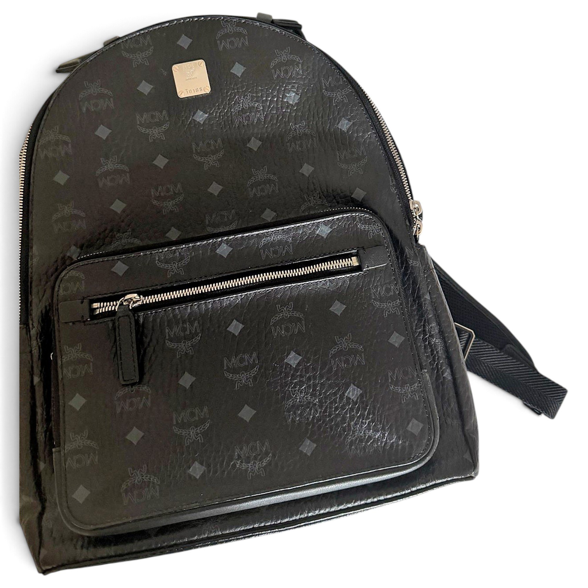 Stark leather backpack
