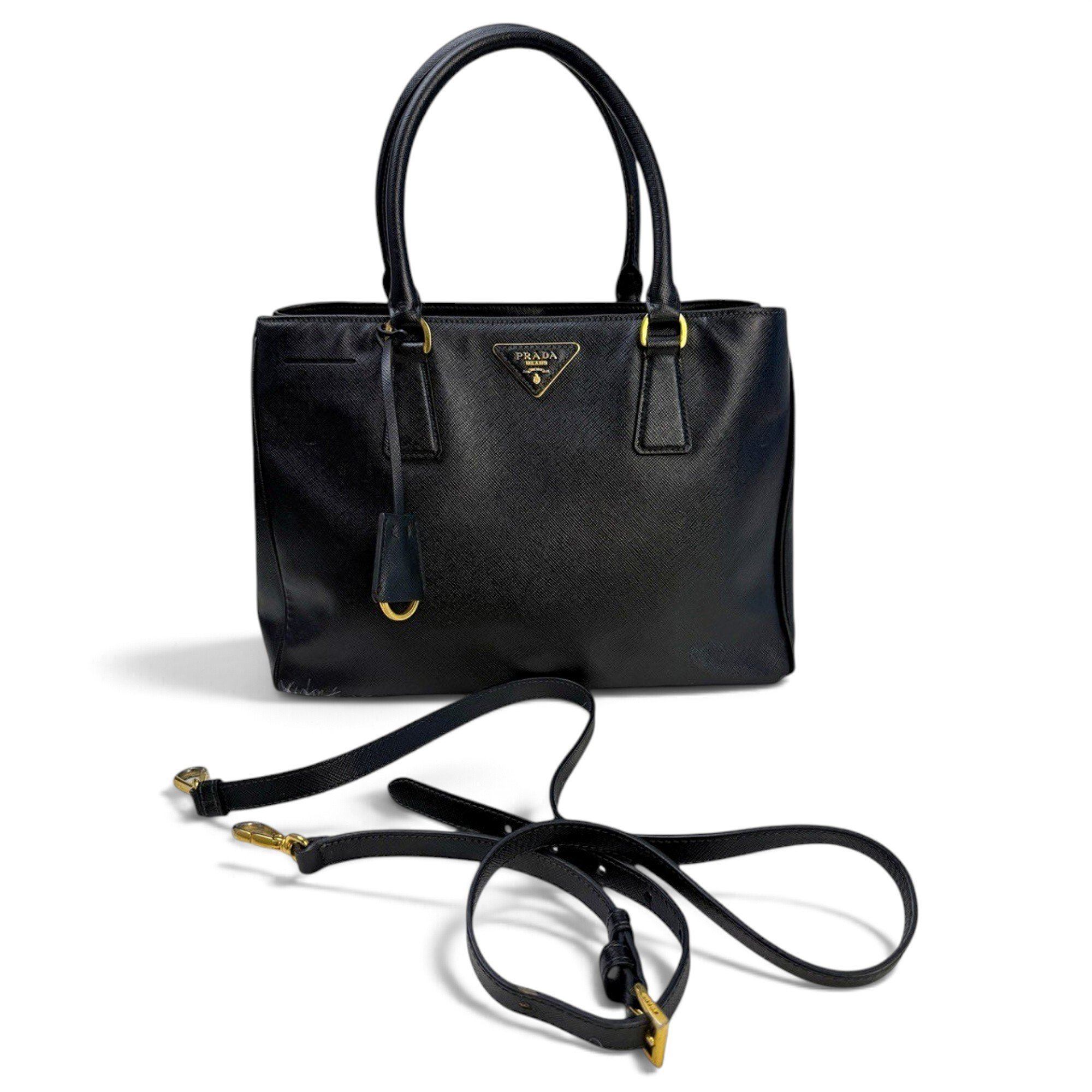 Galleria leather handbag