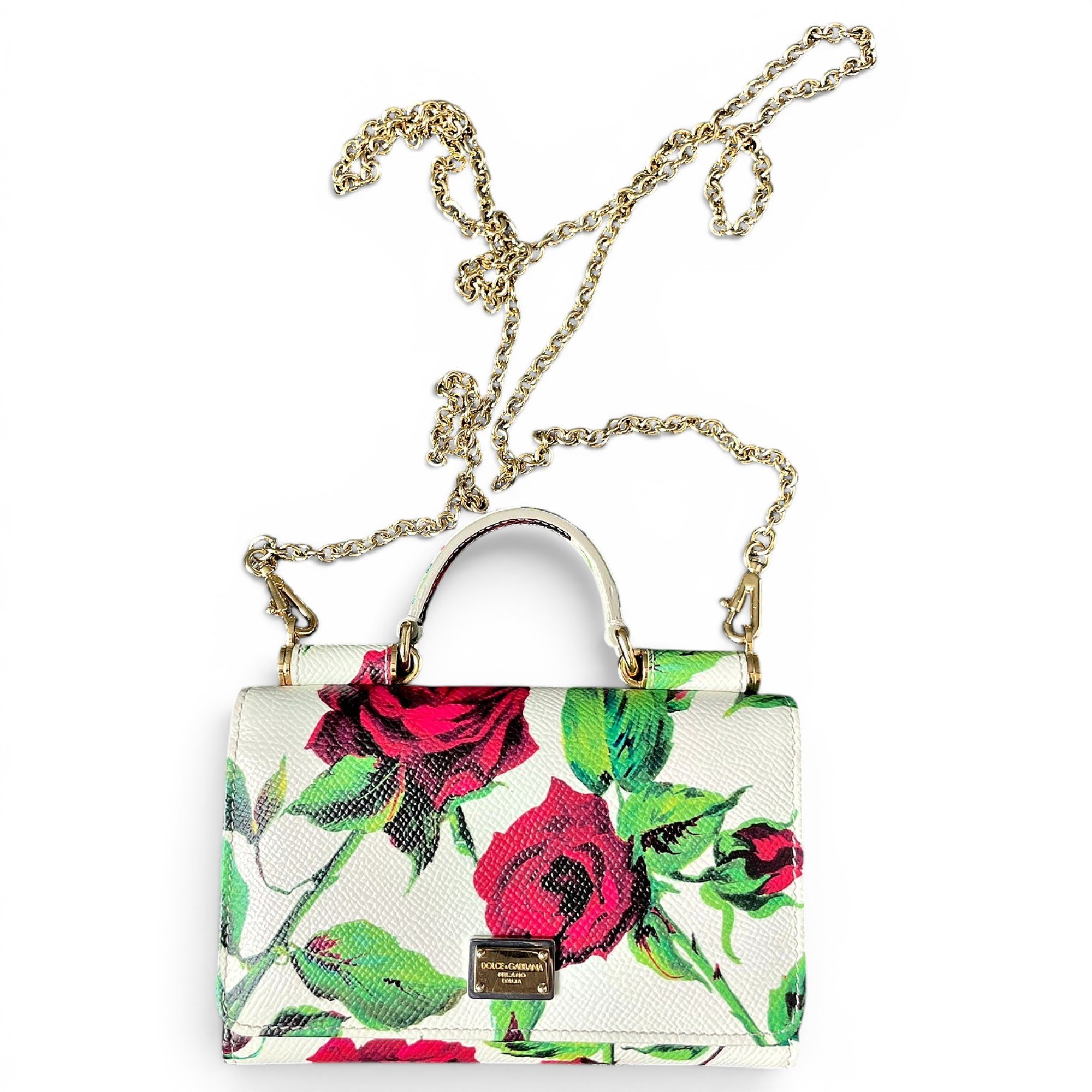 Dolce & Gabbana Sicily leather crossbody bag