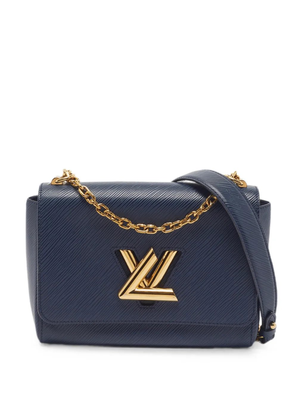 Louis Vuitton Louis Vuitton Twist MM Navy Blue Epi Leather Bag