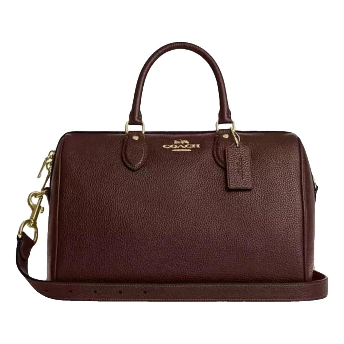 Leather satchel
