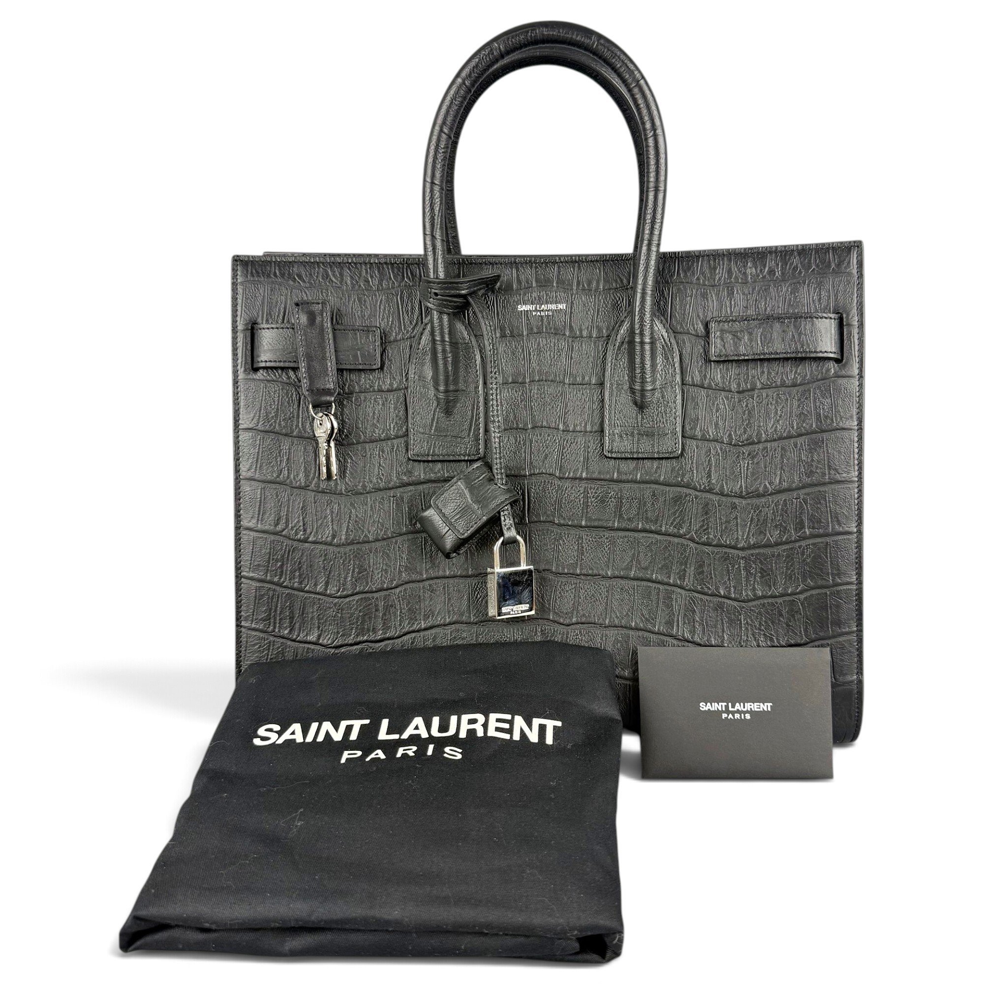 Sac de Jour leather tote