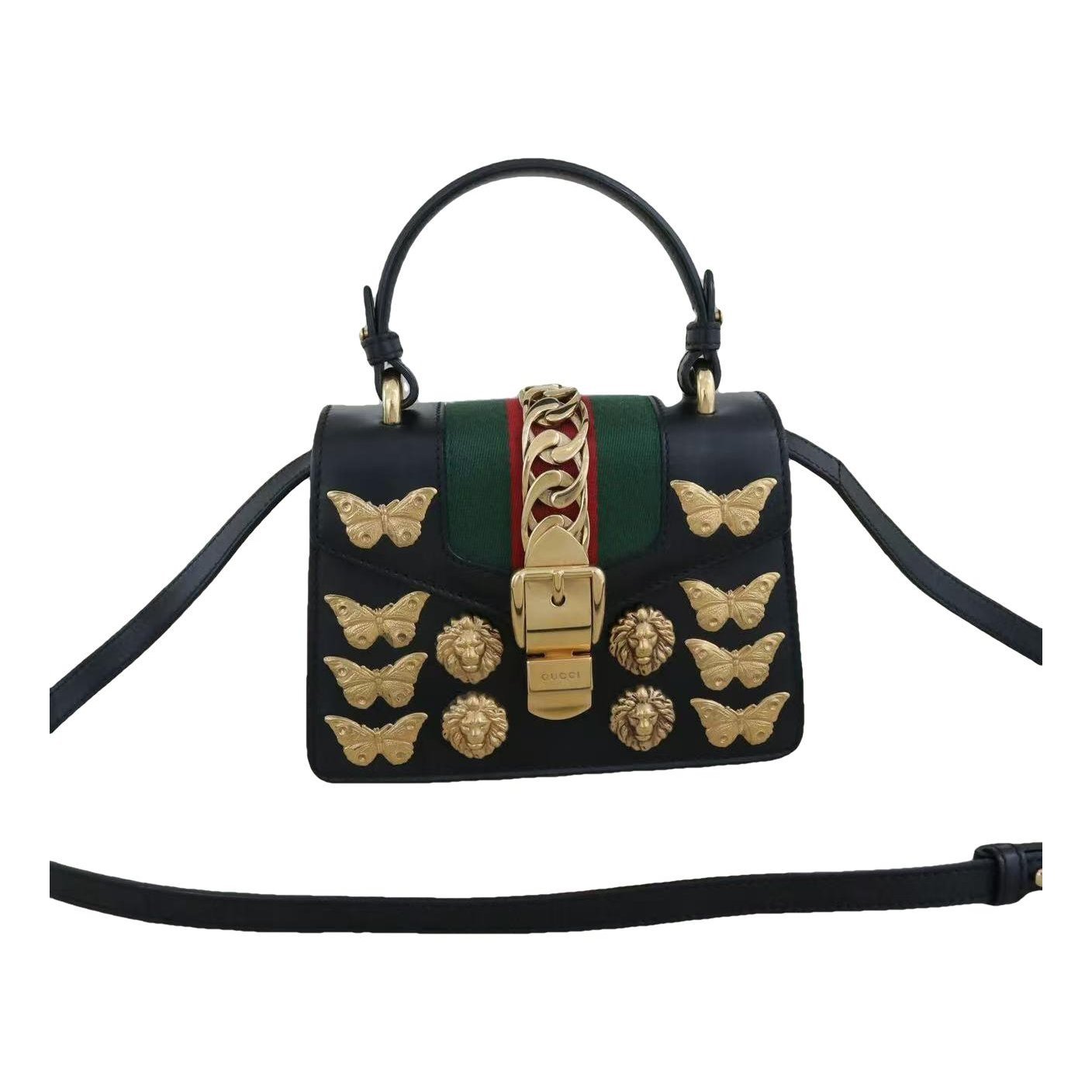 Sylvie Top Handle leather handbag