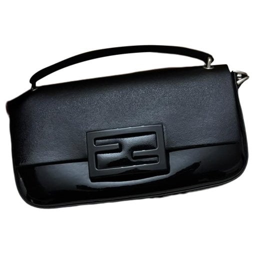 Baguette leather handbag