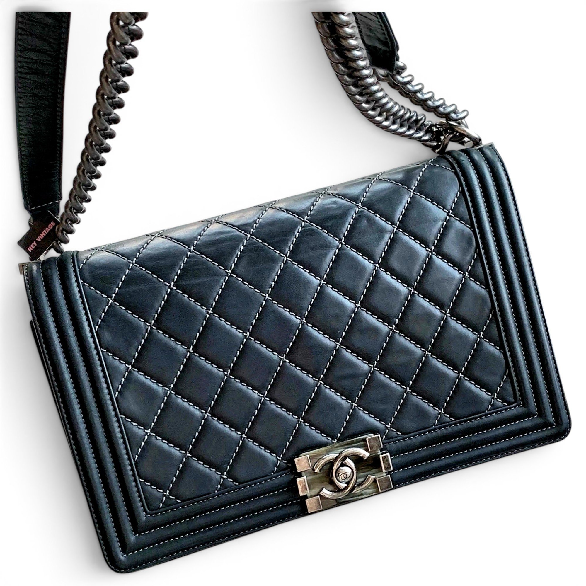 Boy leather handbag