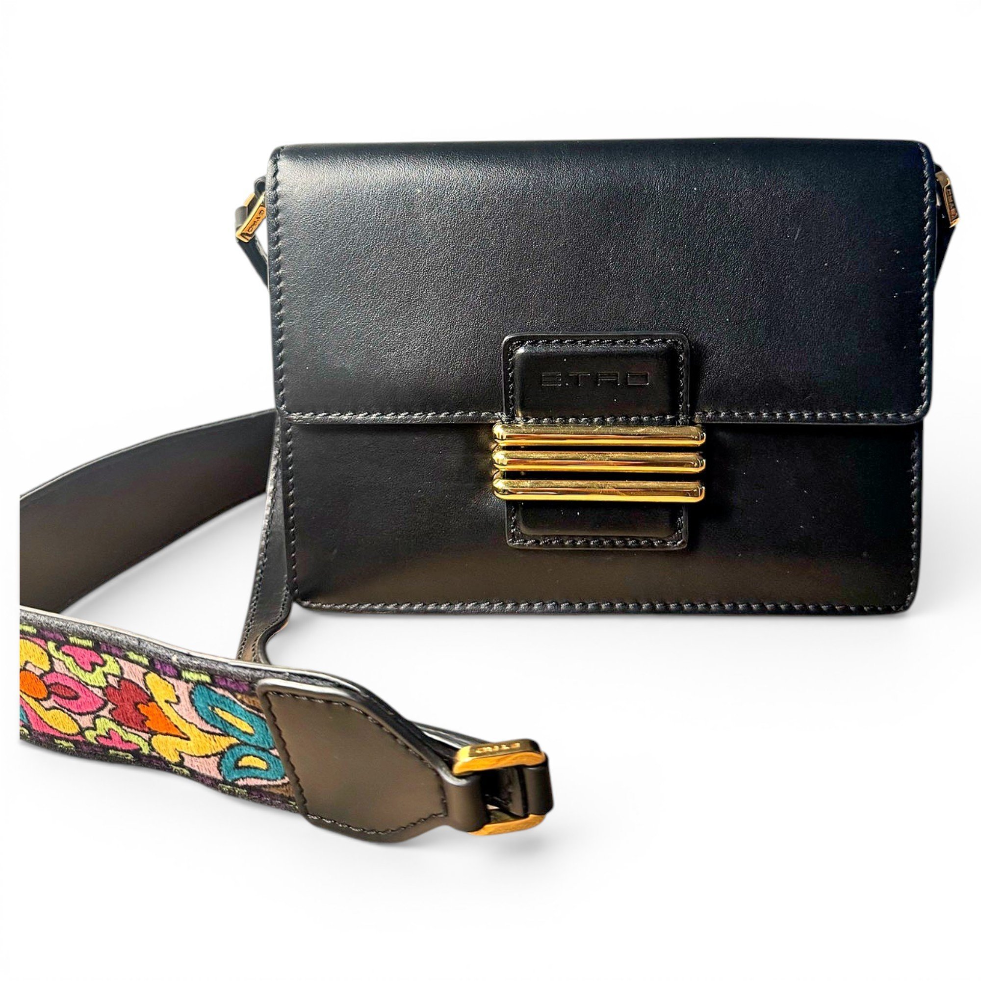 Leather crossbody bag