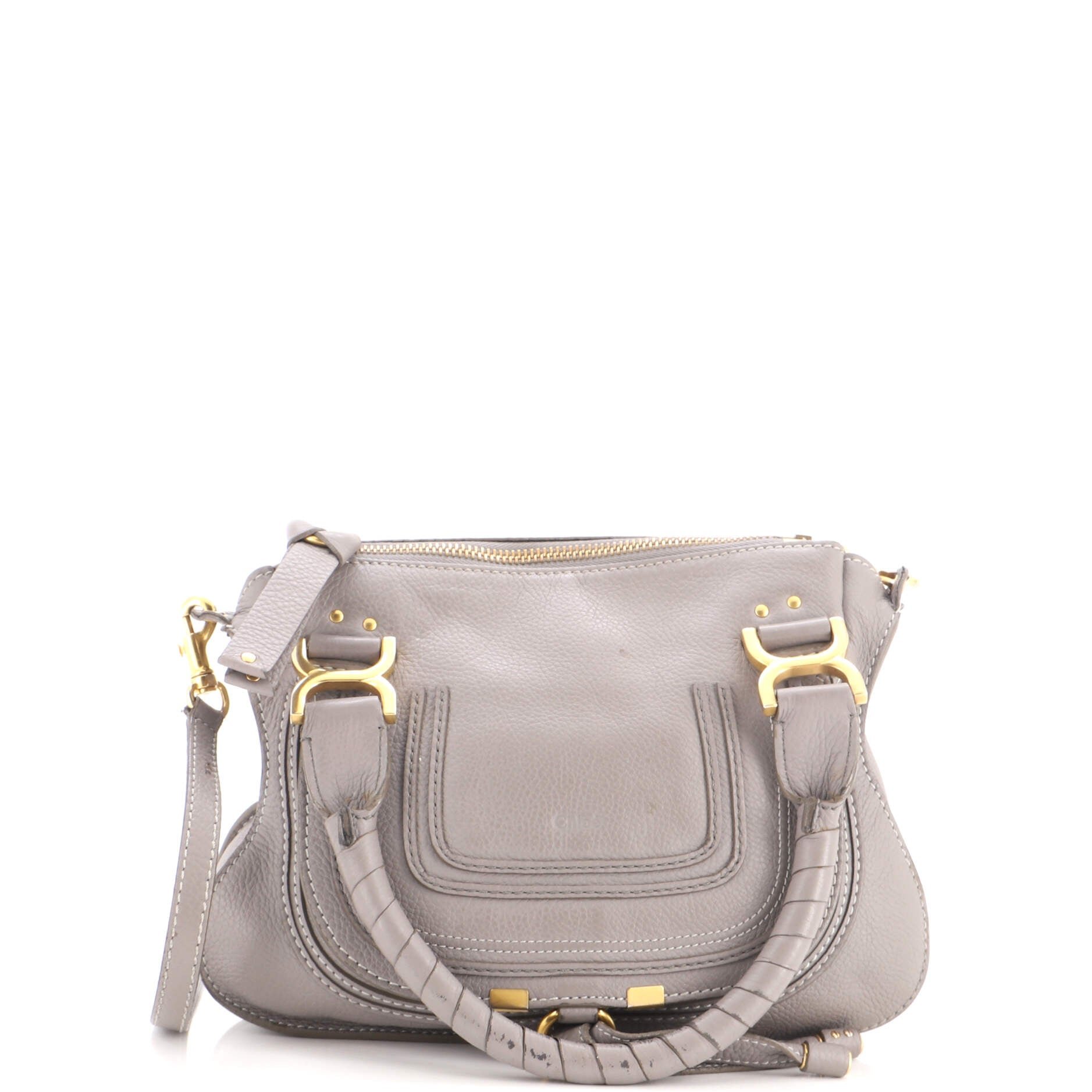 Marcie Satchel Leather Small