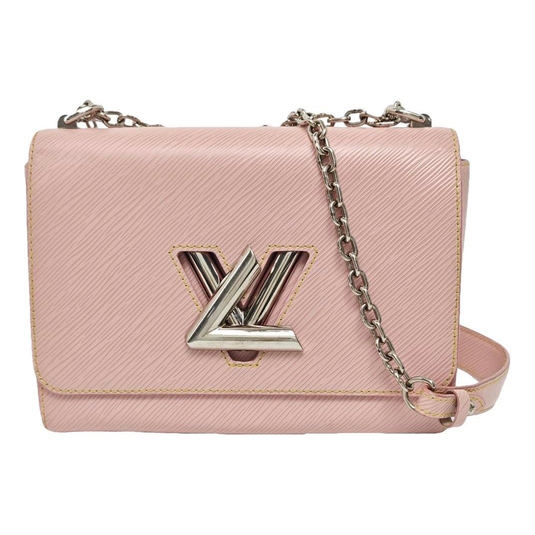 Twist leather crossbody bag
