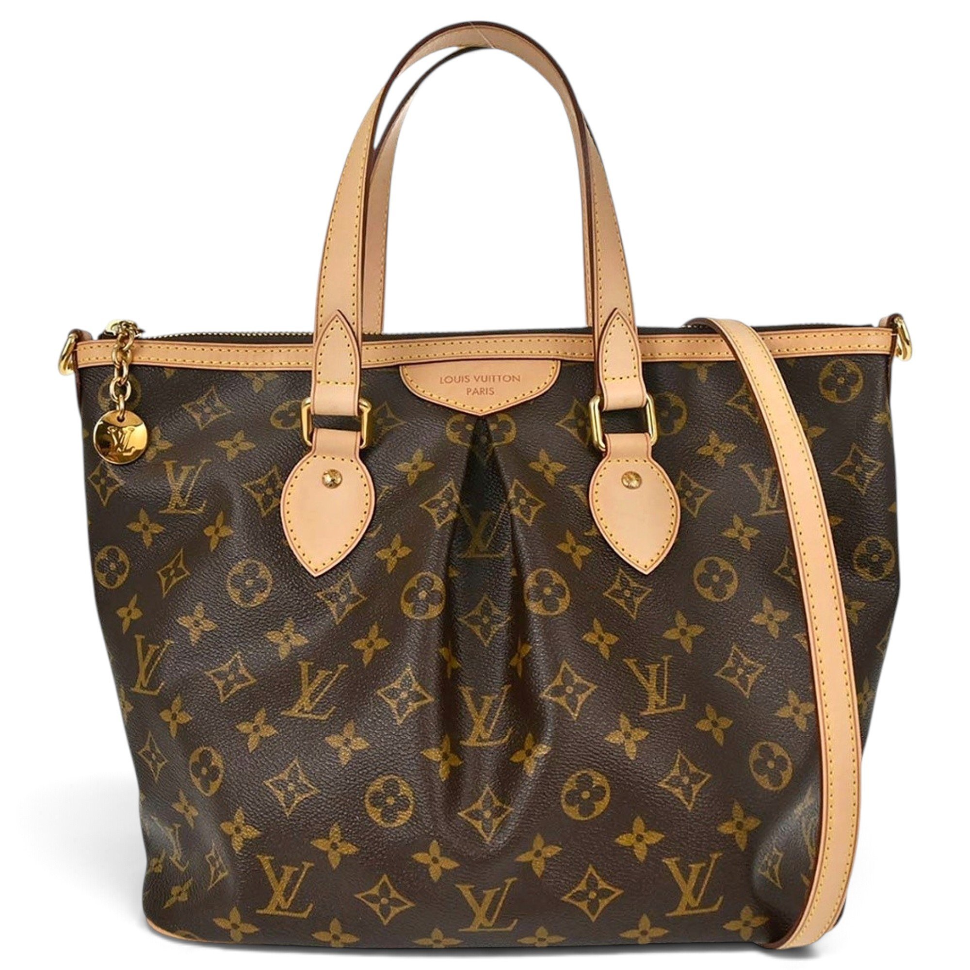 Leather tote