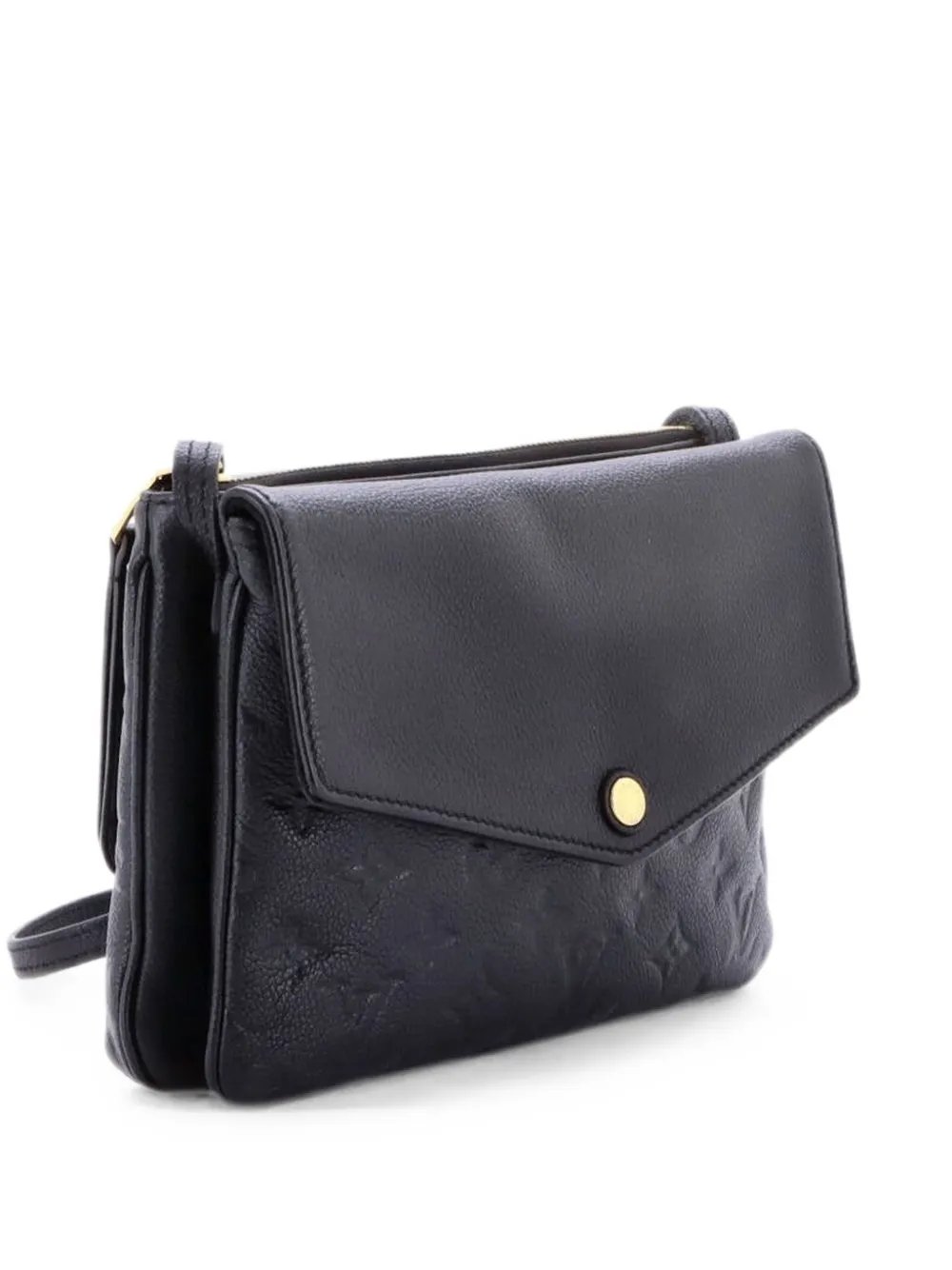 Twice Handbag Monogram Empreinte Leather crossbody bag