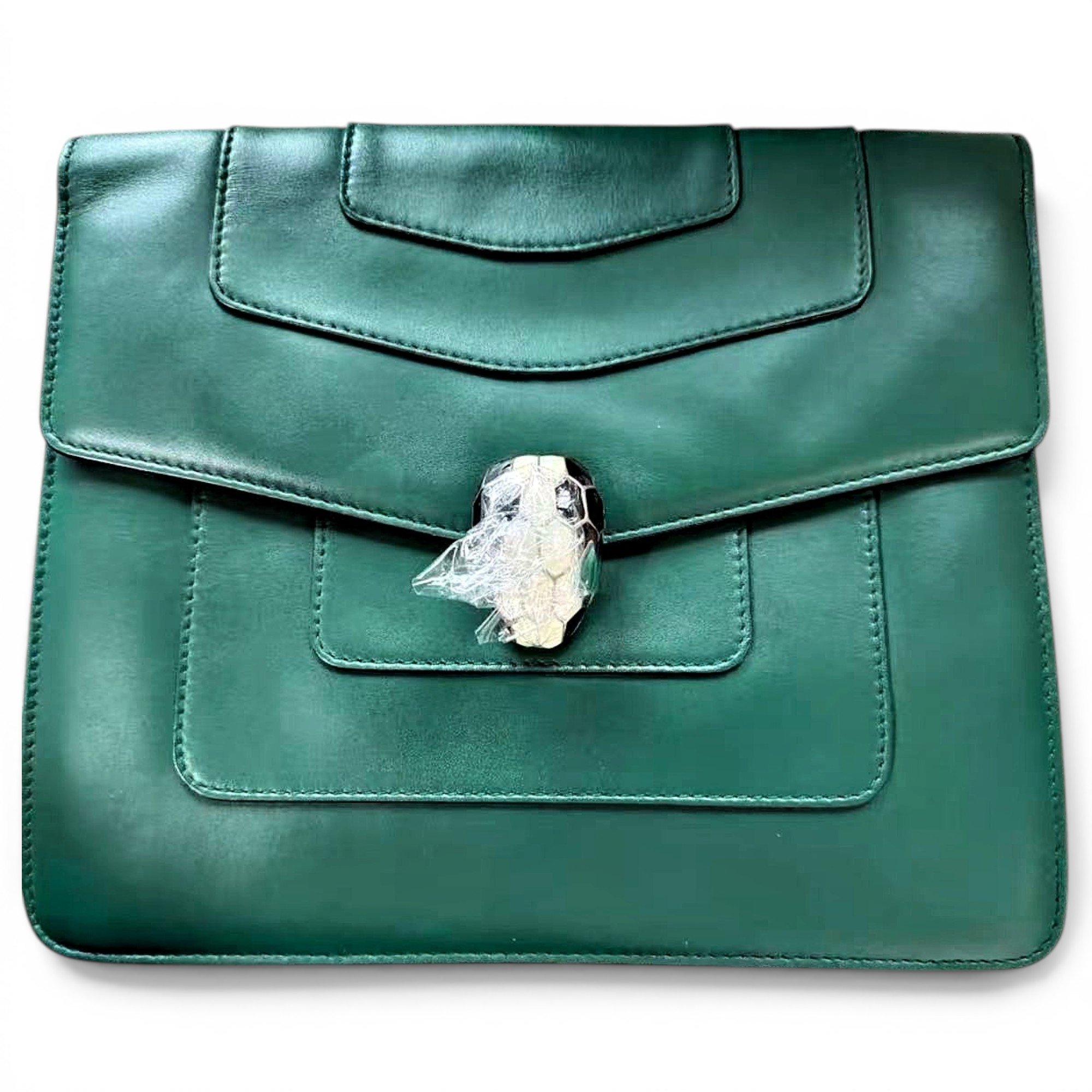 Bvlgari Serpenti leather handbag